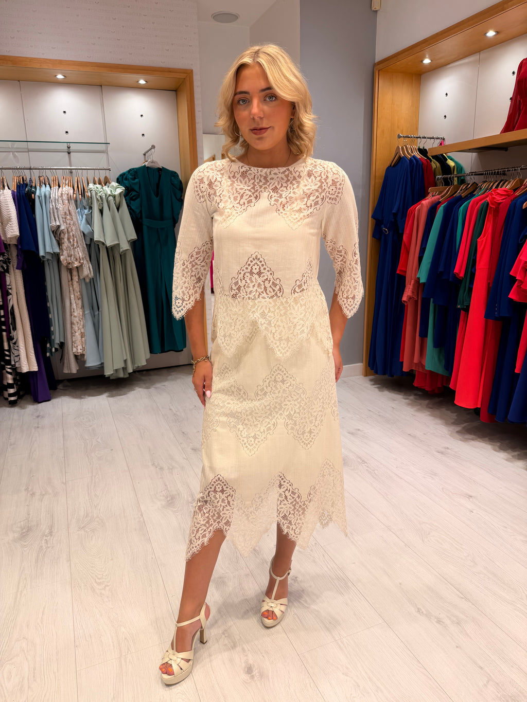 Soaked Lace Top