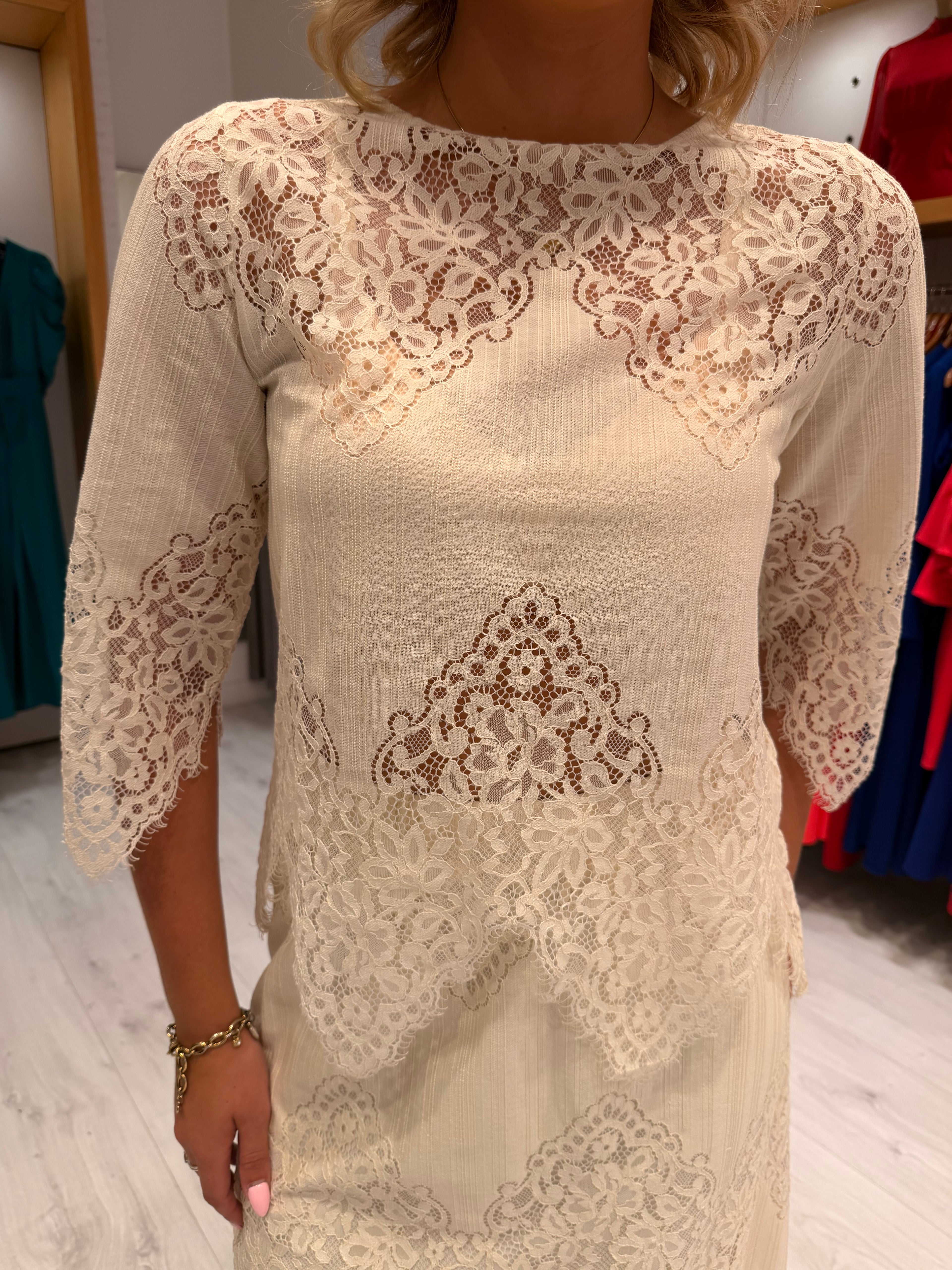 Soaked Lace Top