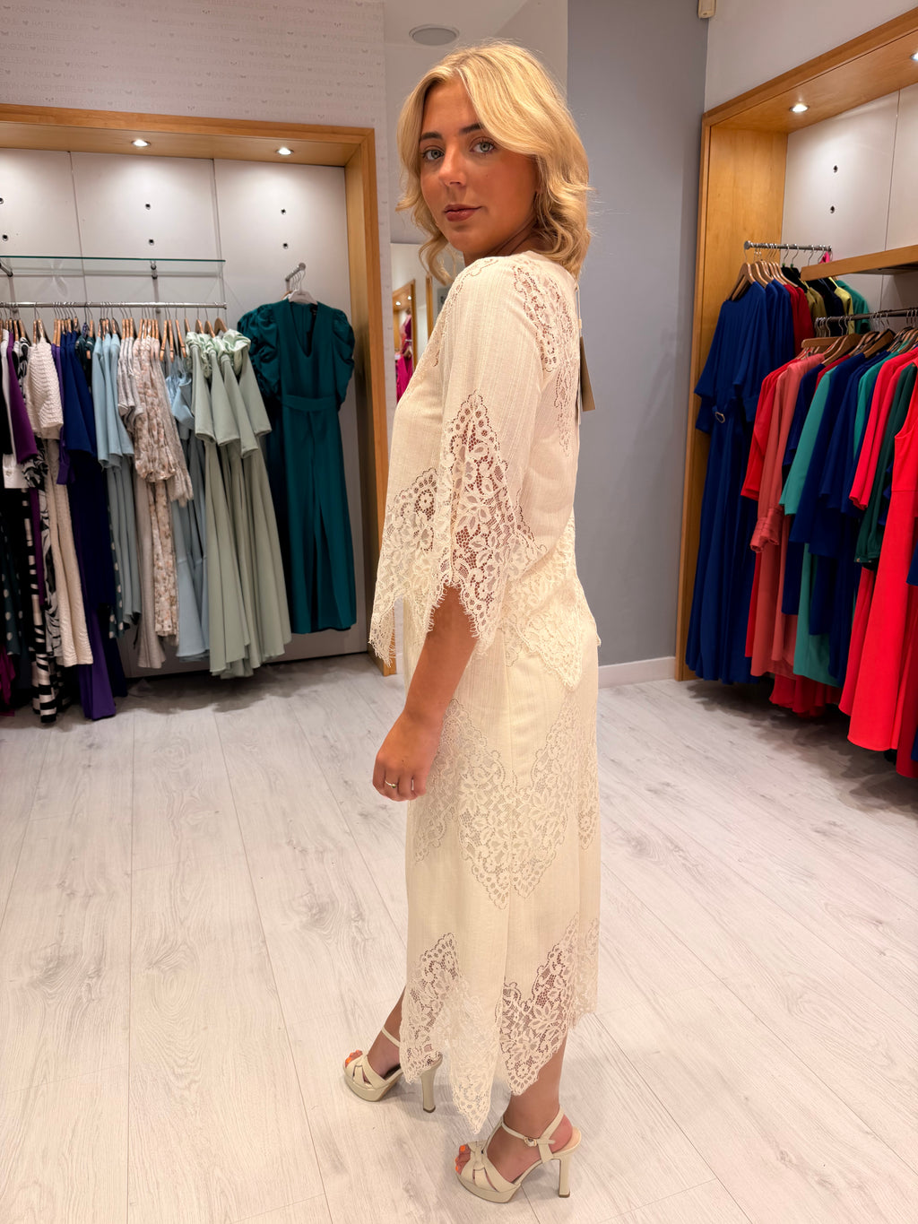 Soaked Lace Top