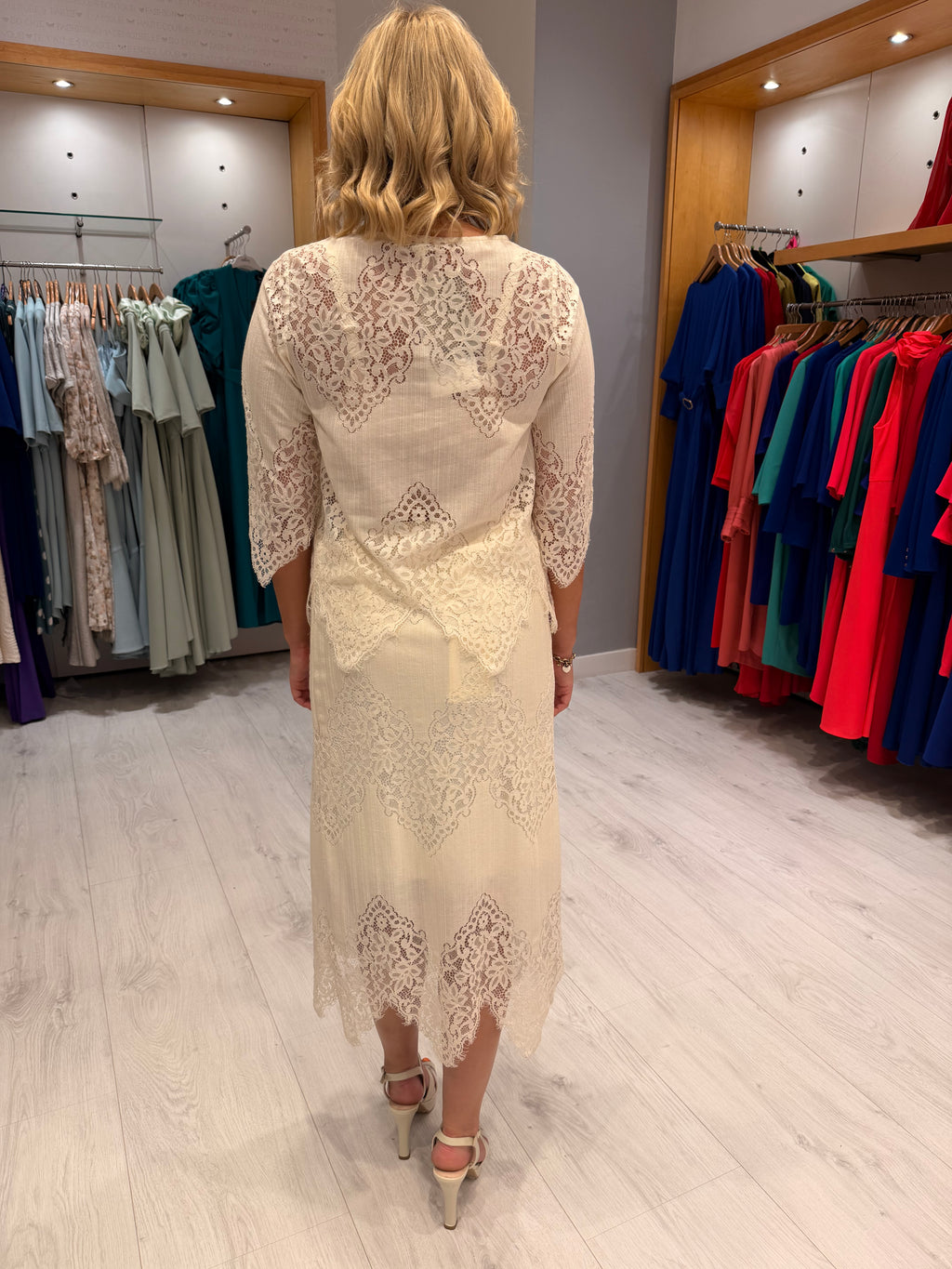Soaked Lace Top
