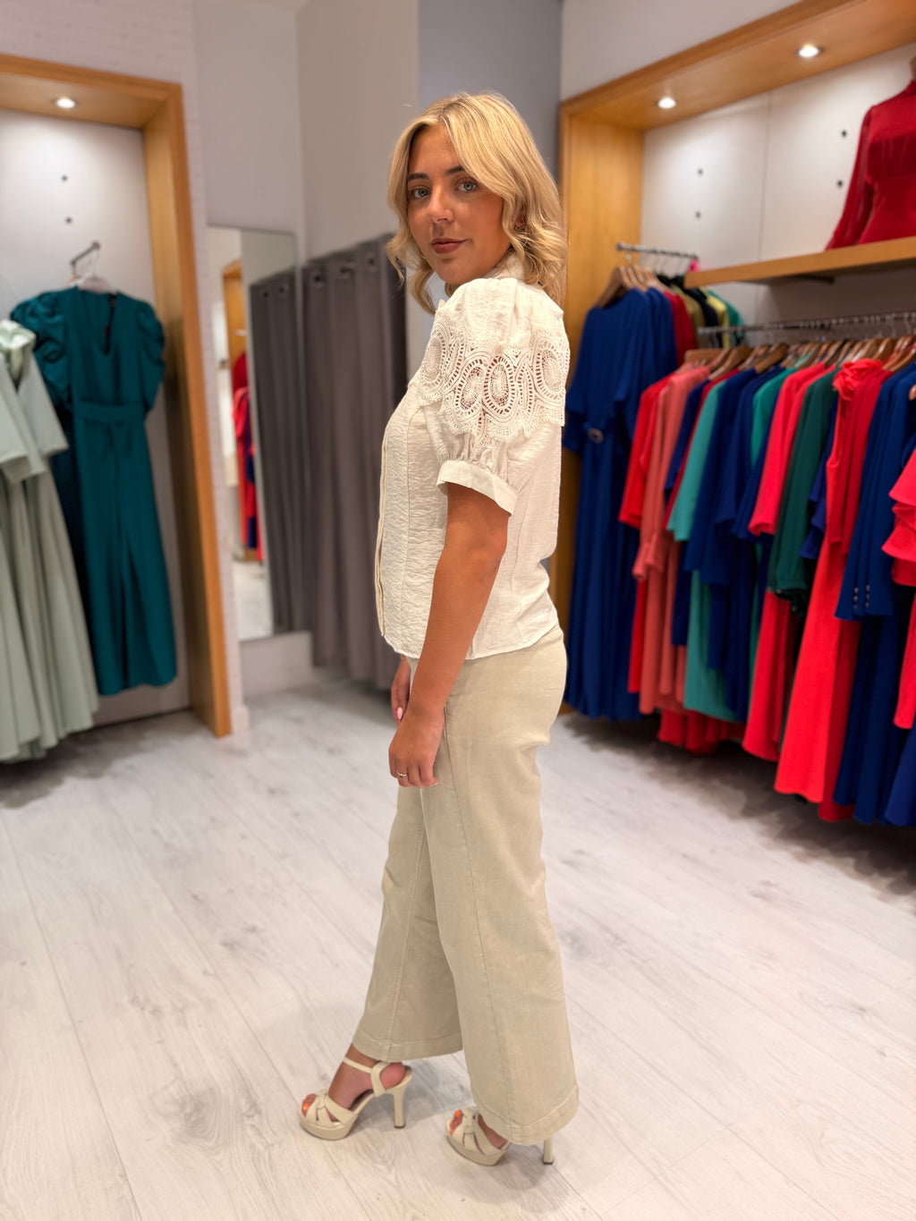 My Essential Wardrobe Beige Lara Jean