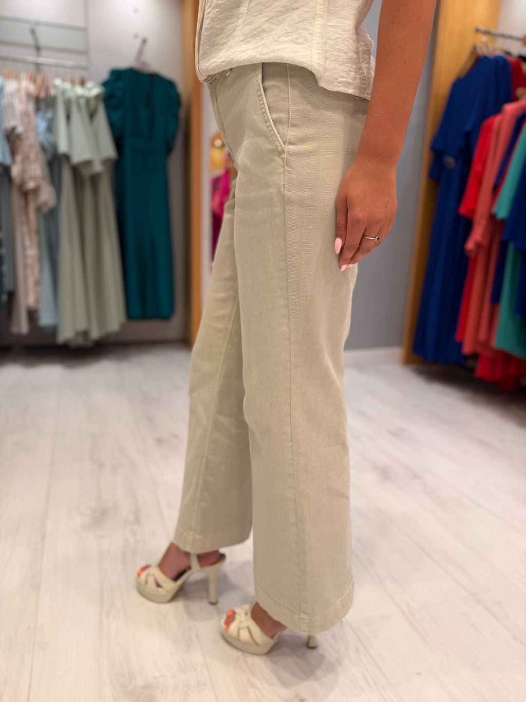 My Essential Wardrobe Beige Lara Jean