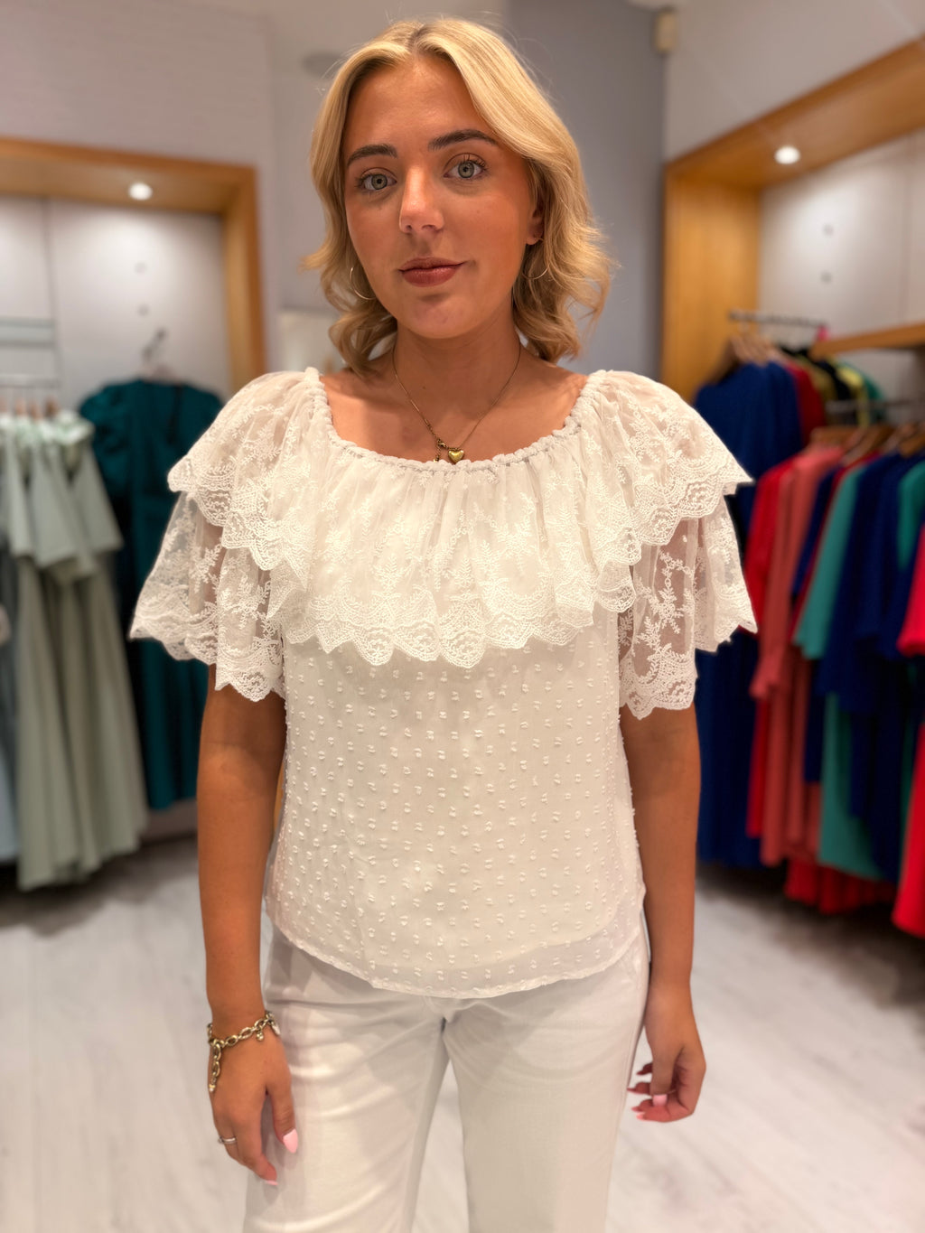 Kaffe Frill Top