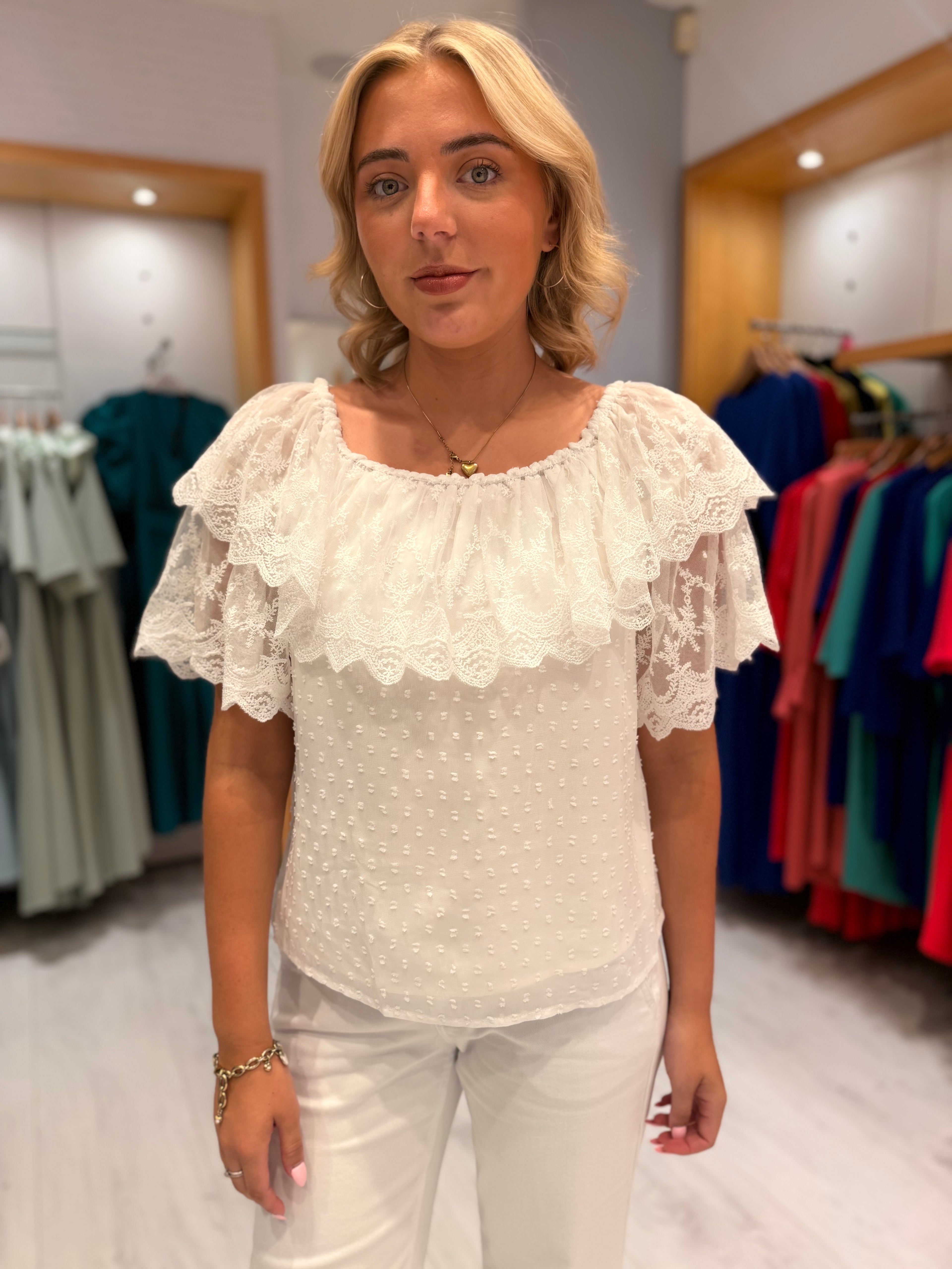 Kaffe Frill Top
