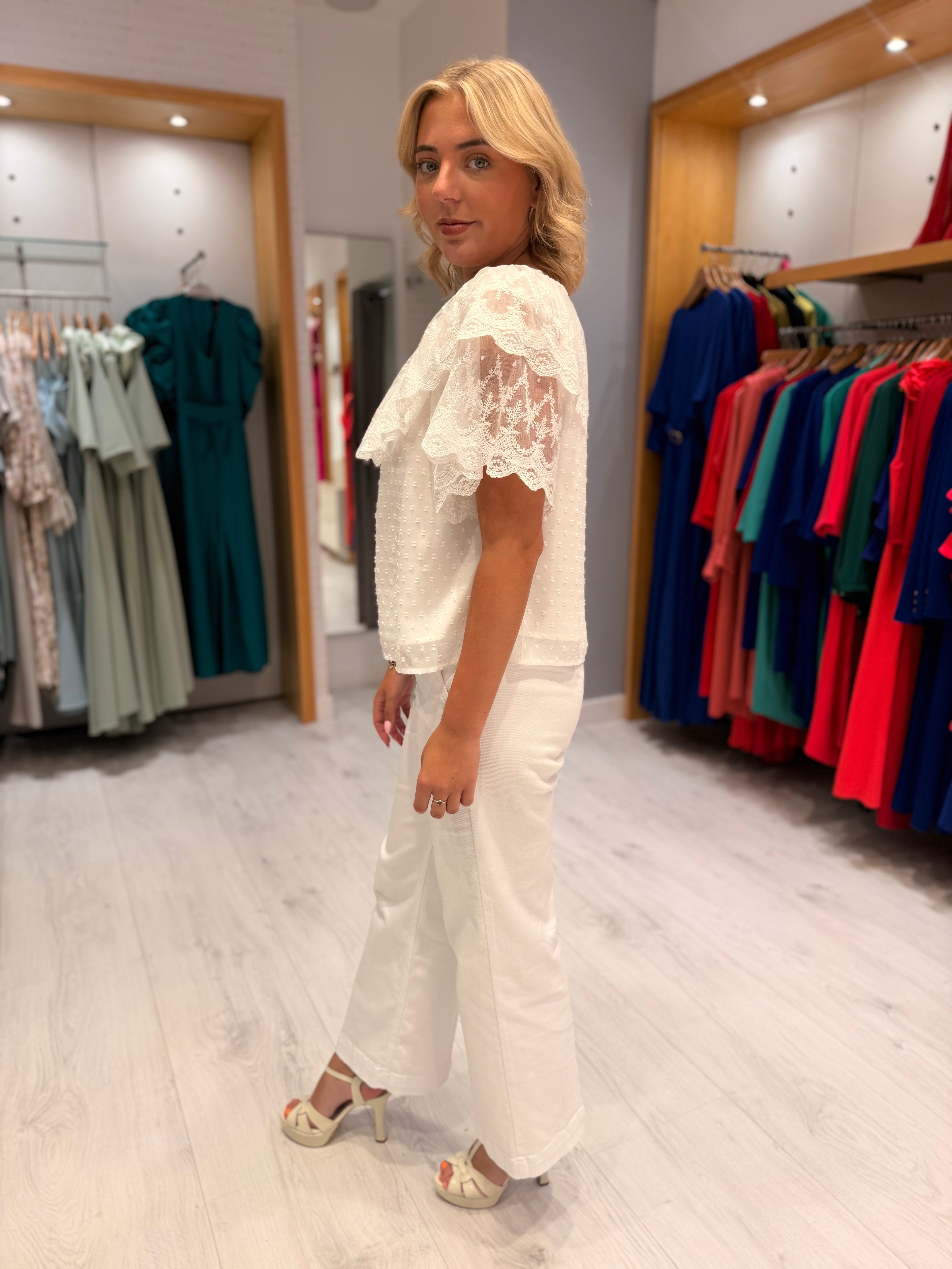 Kaffe Frill Top