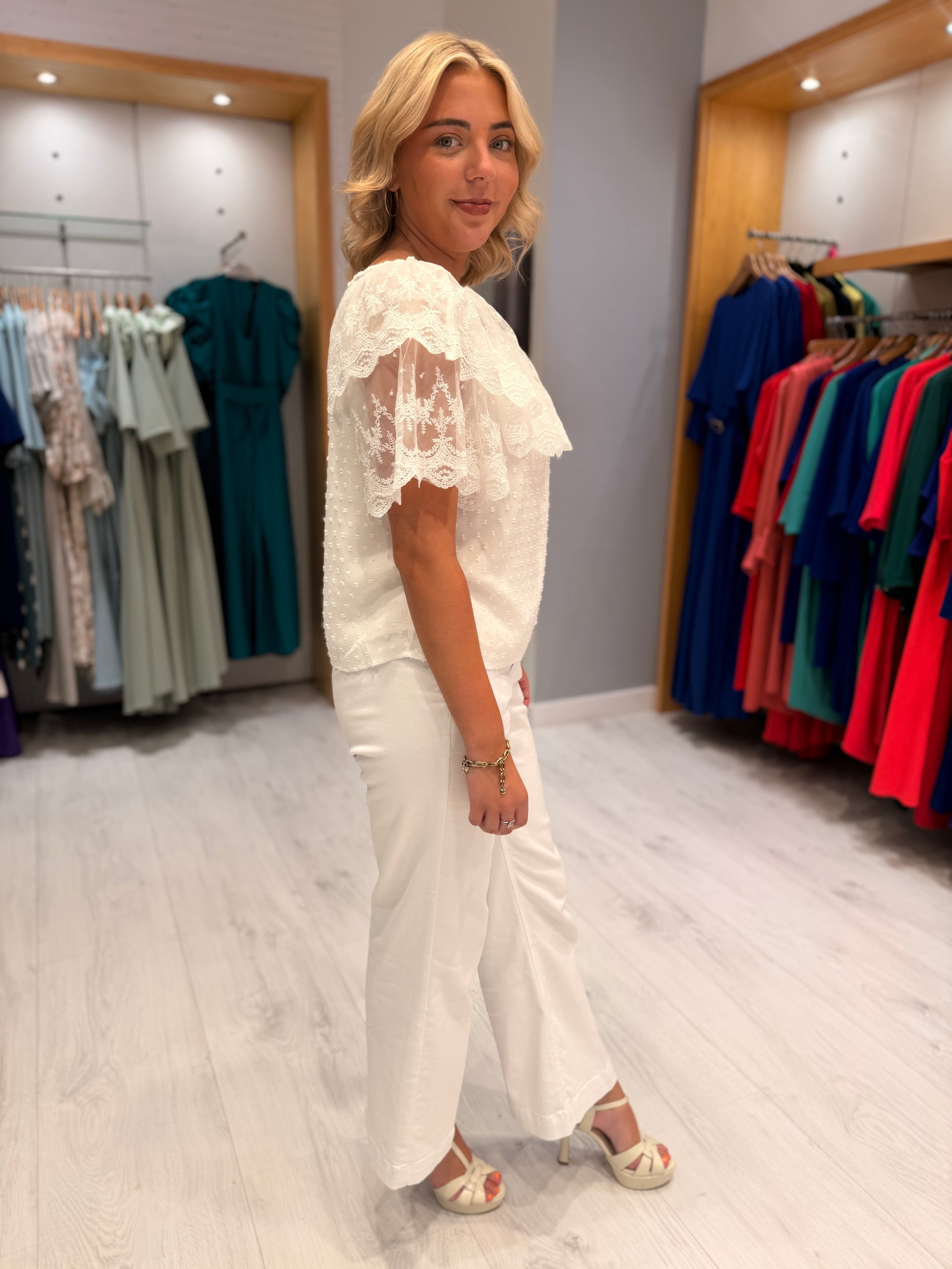Kaffe Frill Top