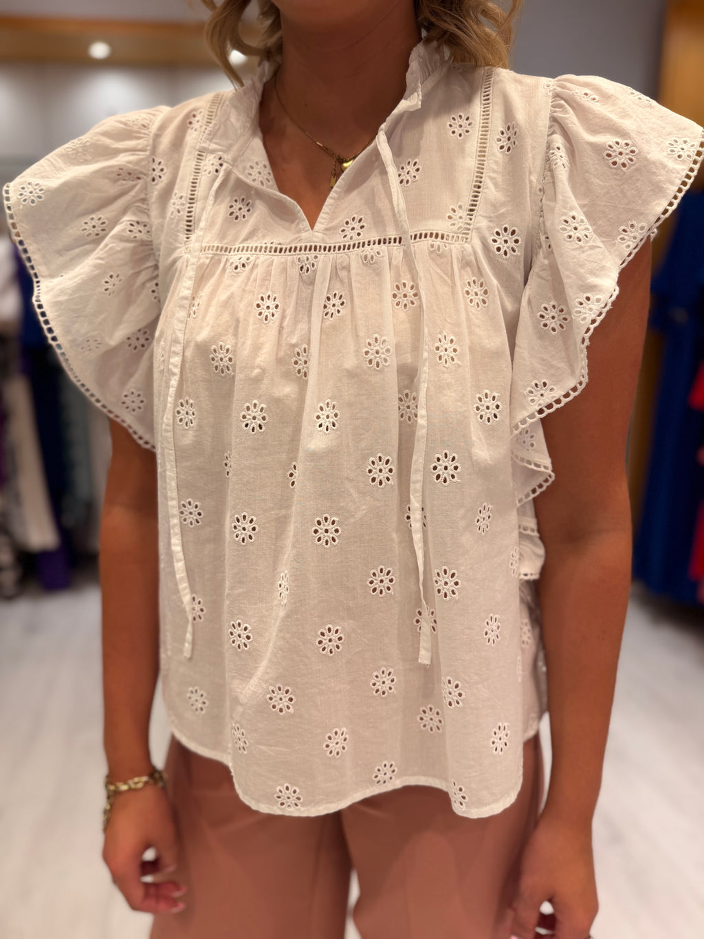 Kaffe White Top
