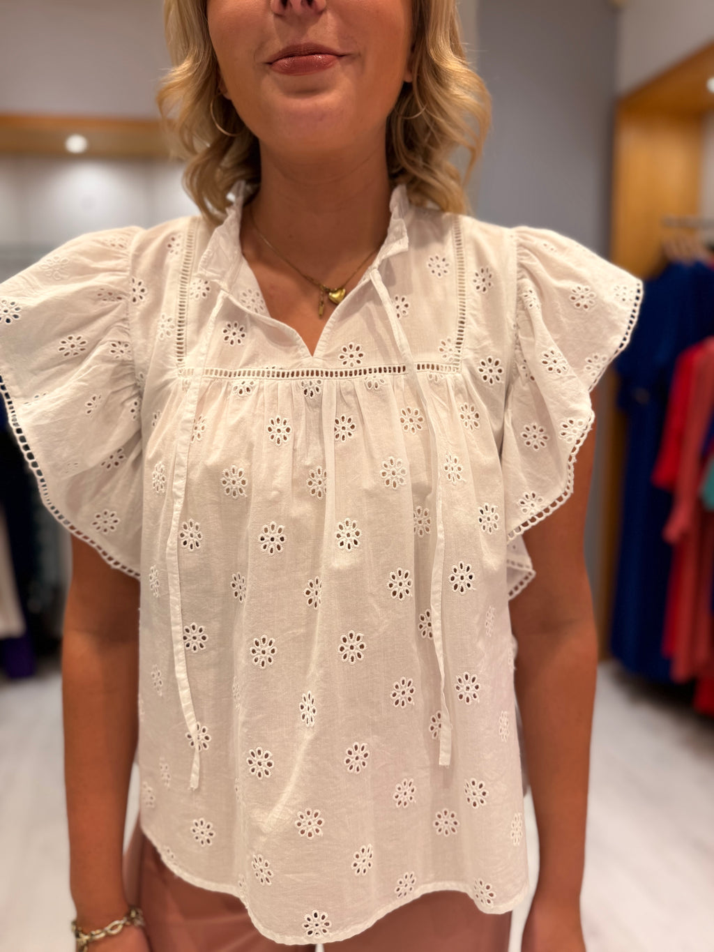 Kaffe White Top