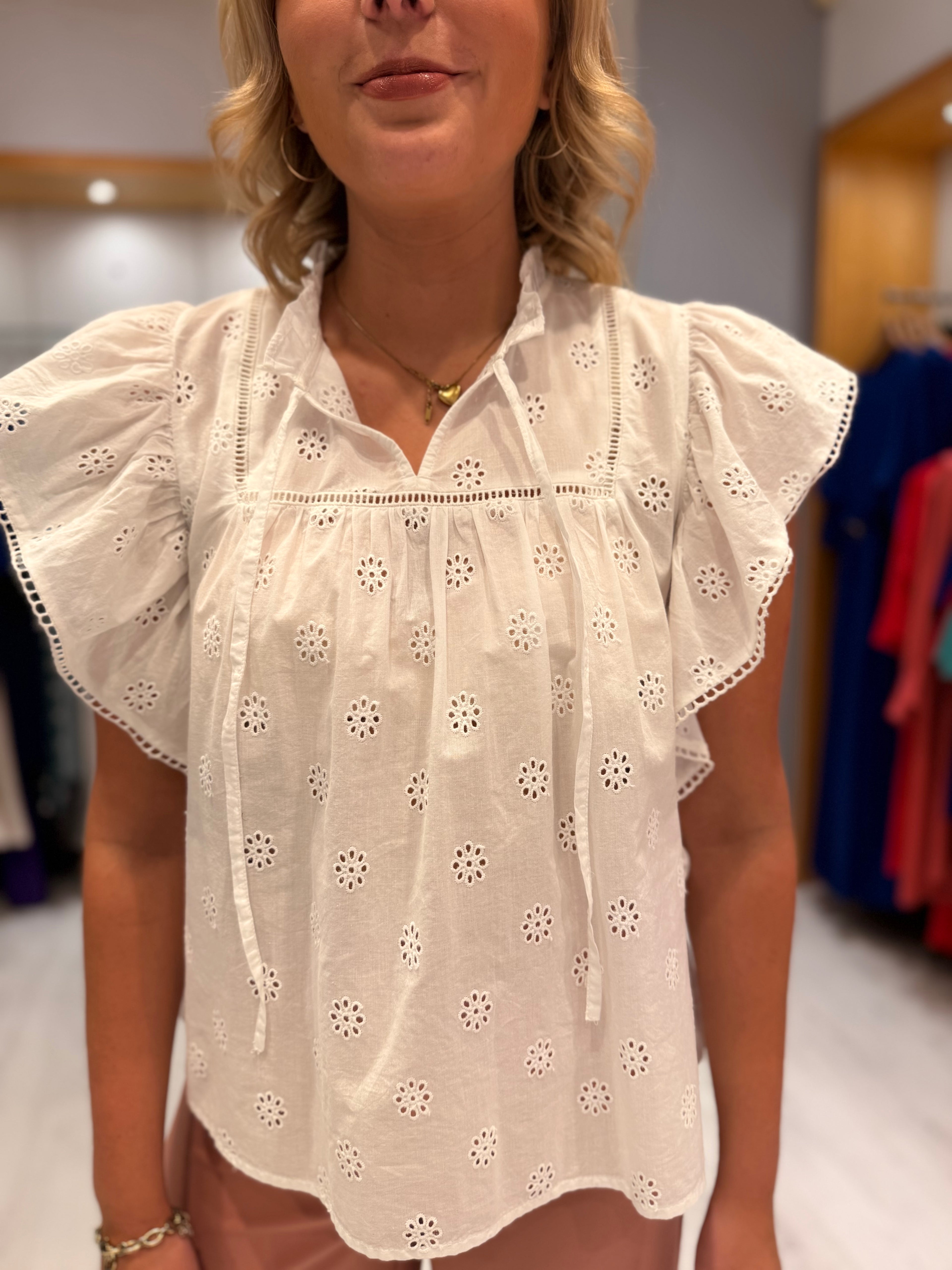 Kaffe White Top