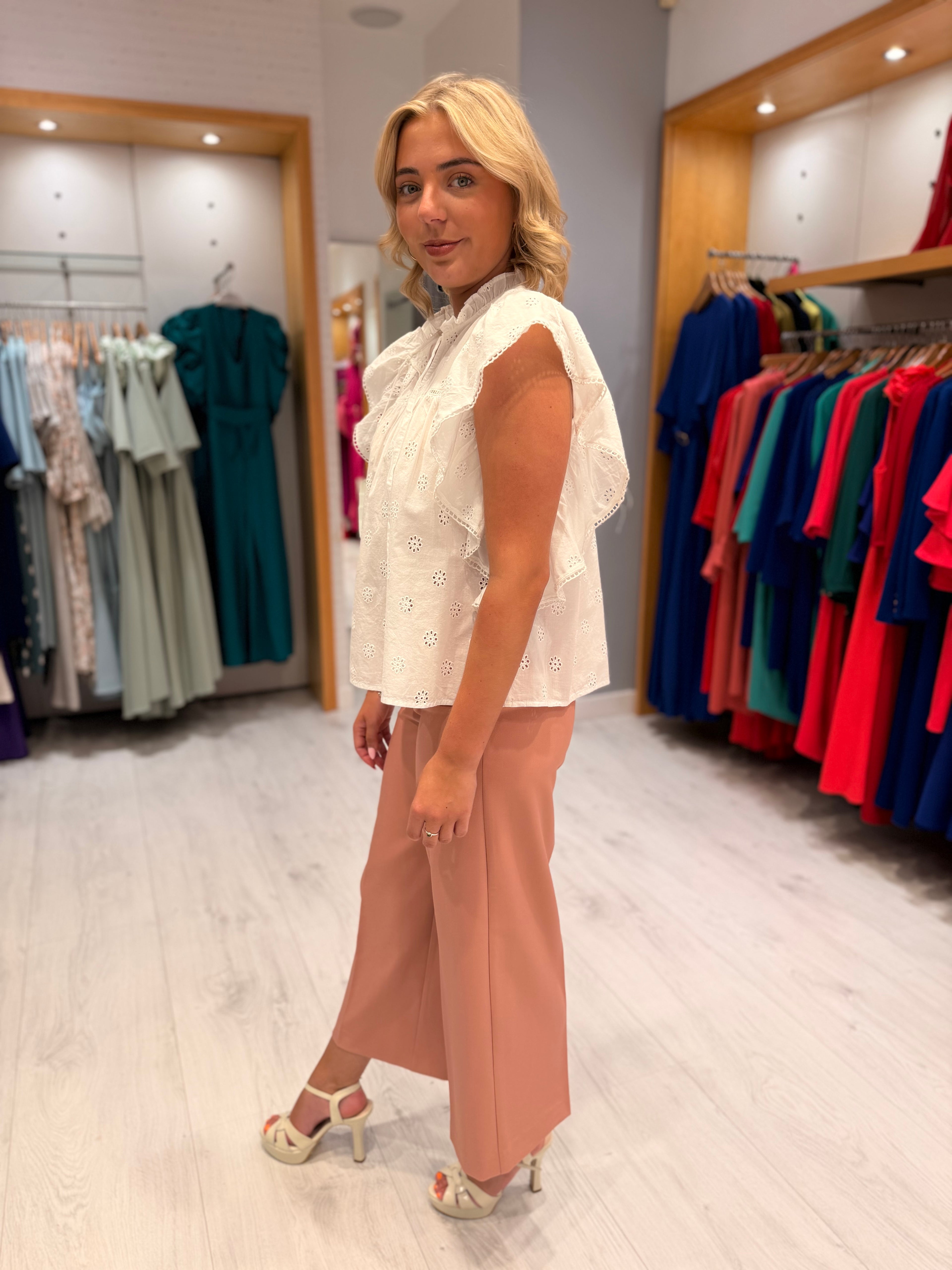 Kaffe White Top