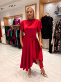 Kevan Jon Red Denever Dress