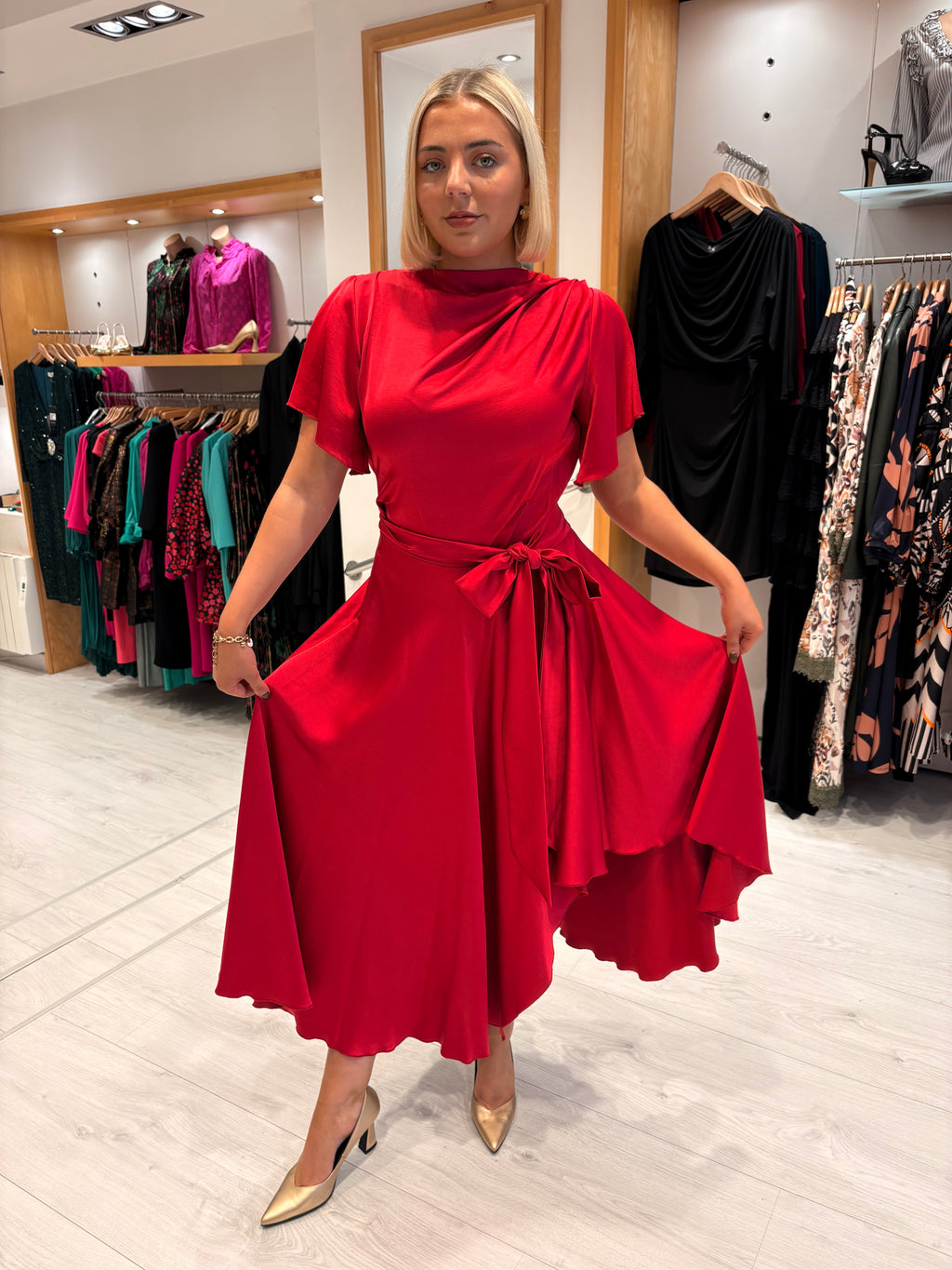 Kevan Jon Red Denever Dress