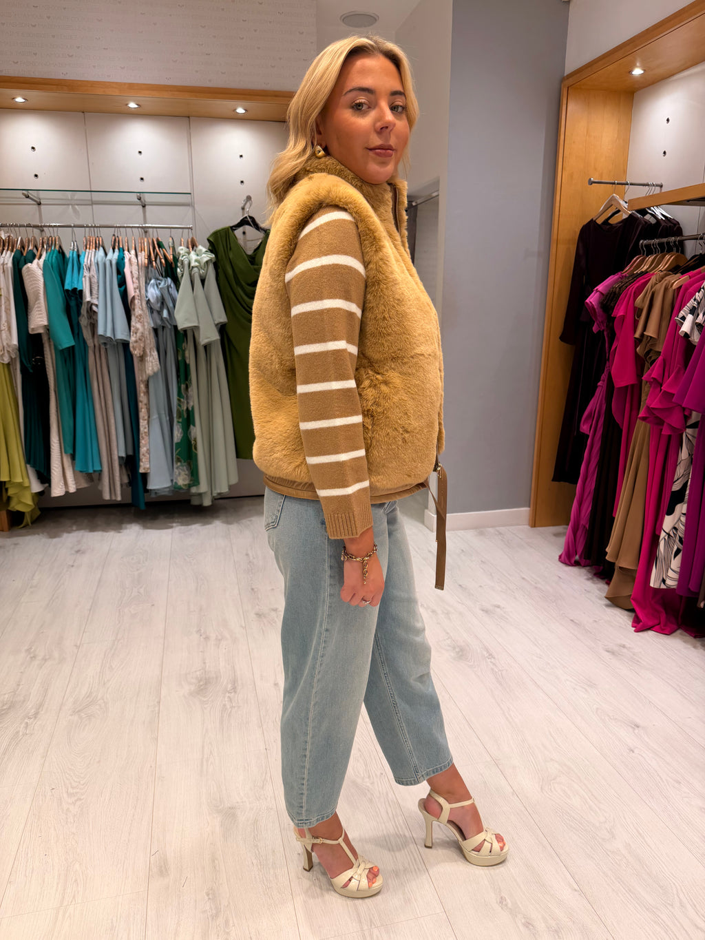 HV Polo Faux Fur Gilet