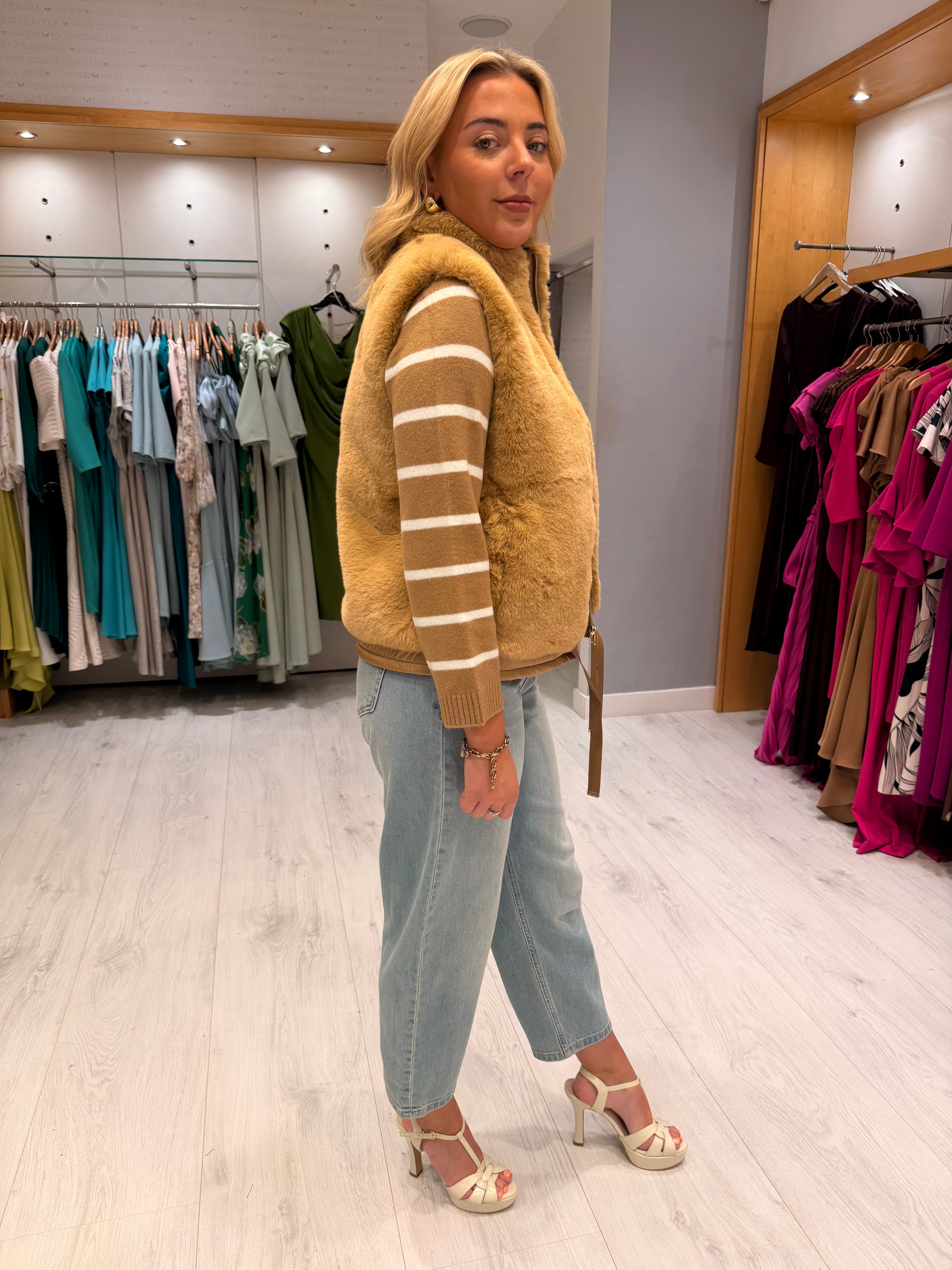 HV Polo Faux Fur Gilet