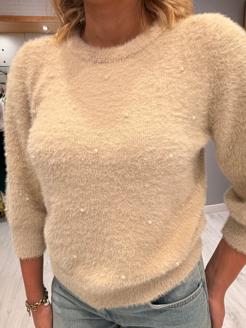 Smashed Lemon Pearl Knit