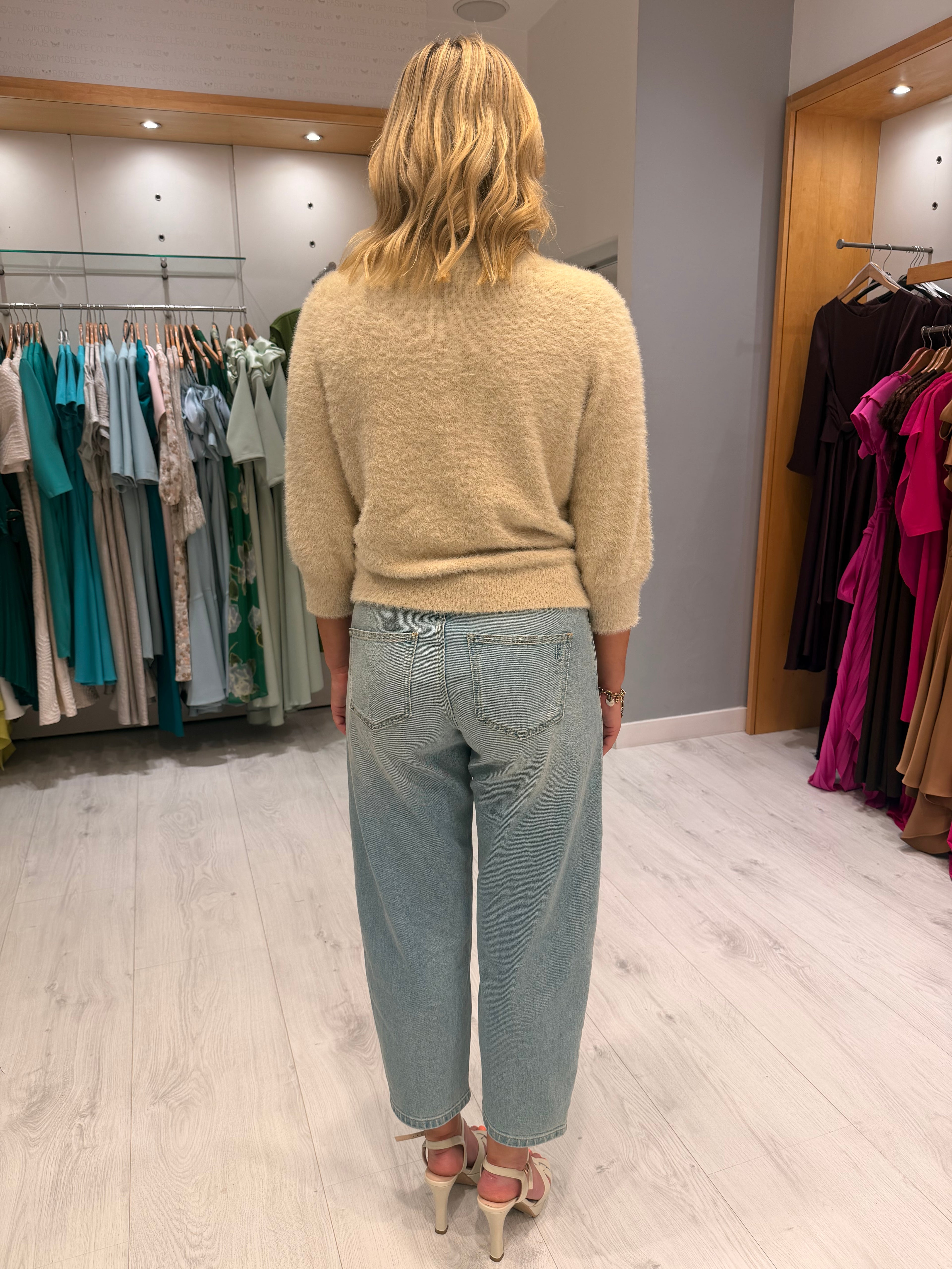 Smashed Lemon Pearl Knit
