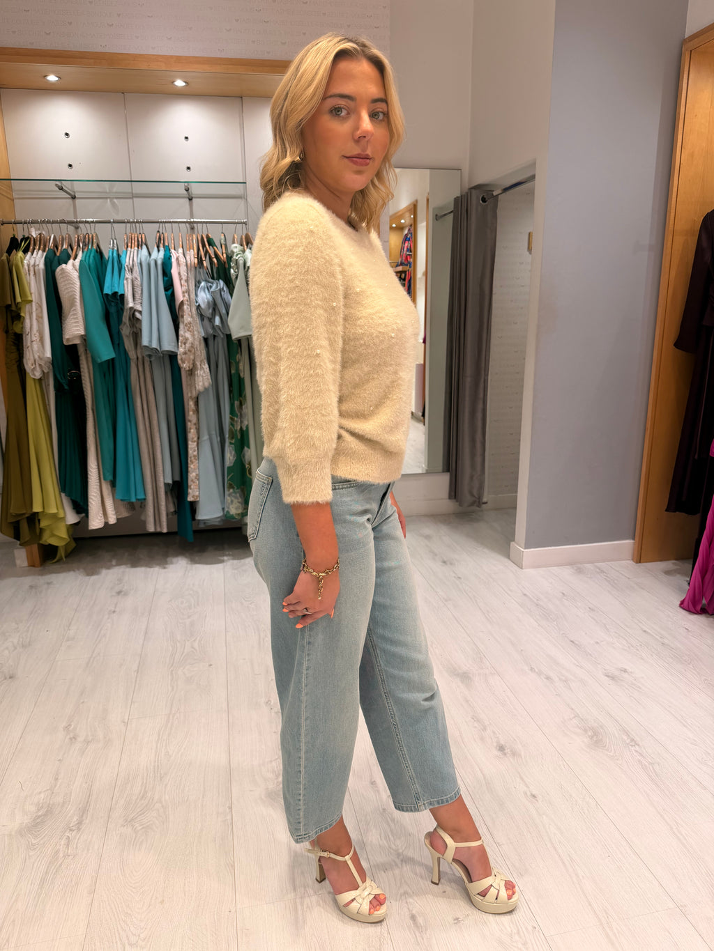 Smashed Lemon Pearl Knit