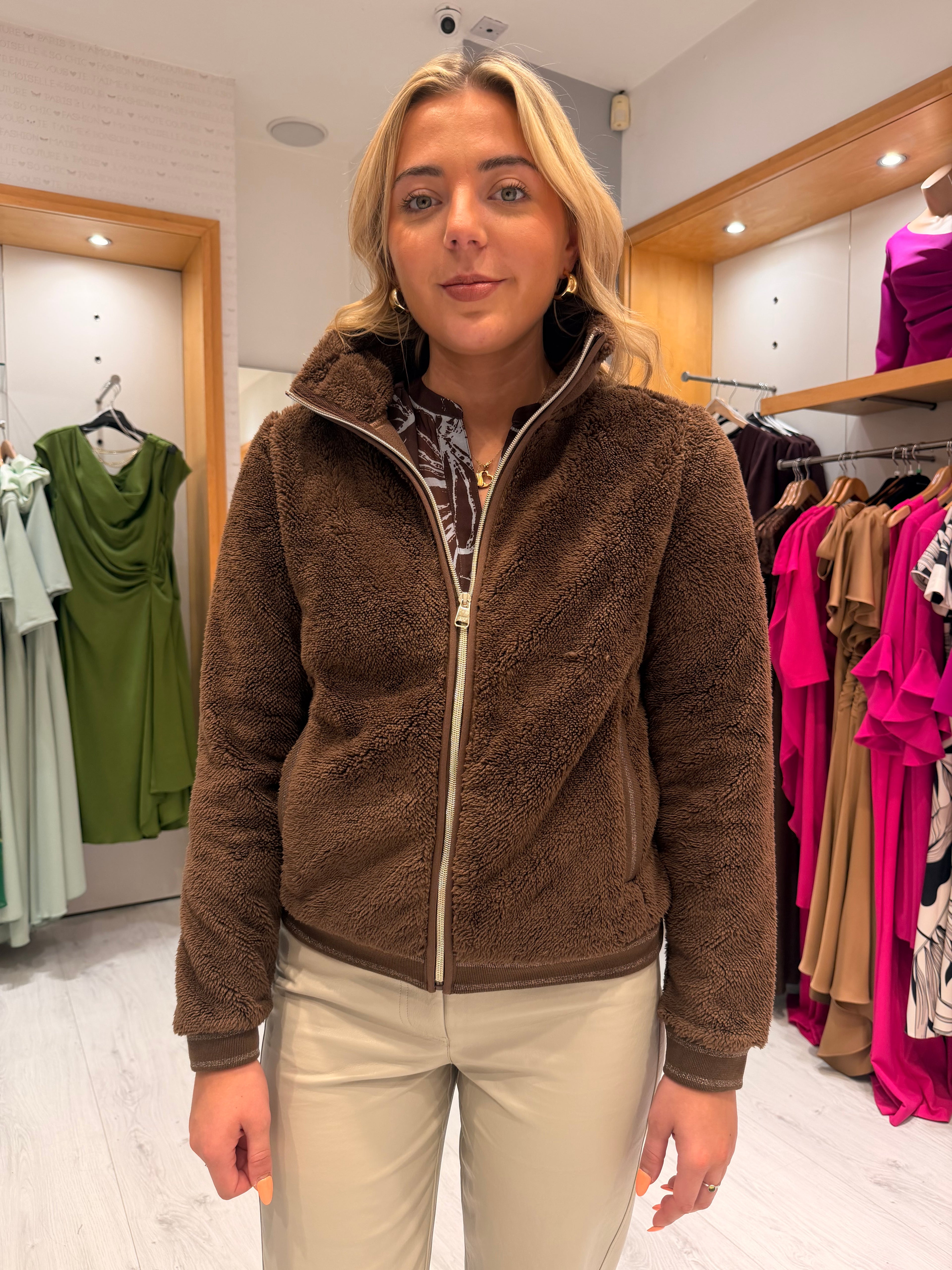 Hv Polo Chocolate Fleece