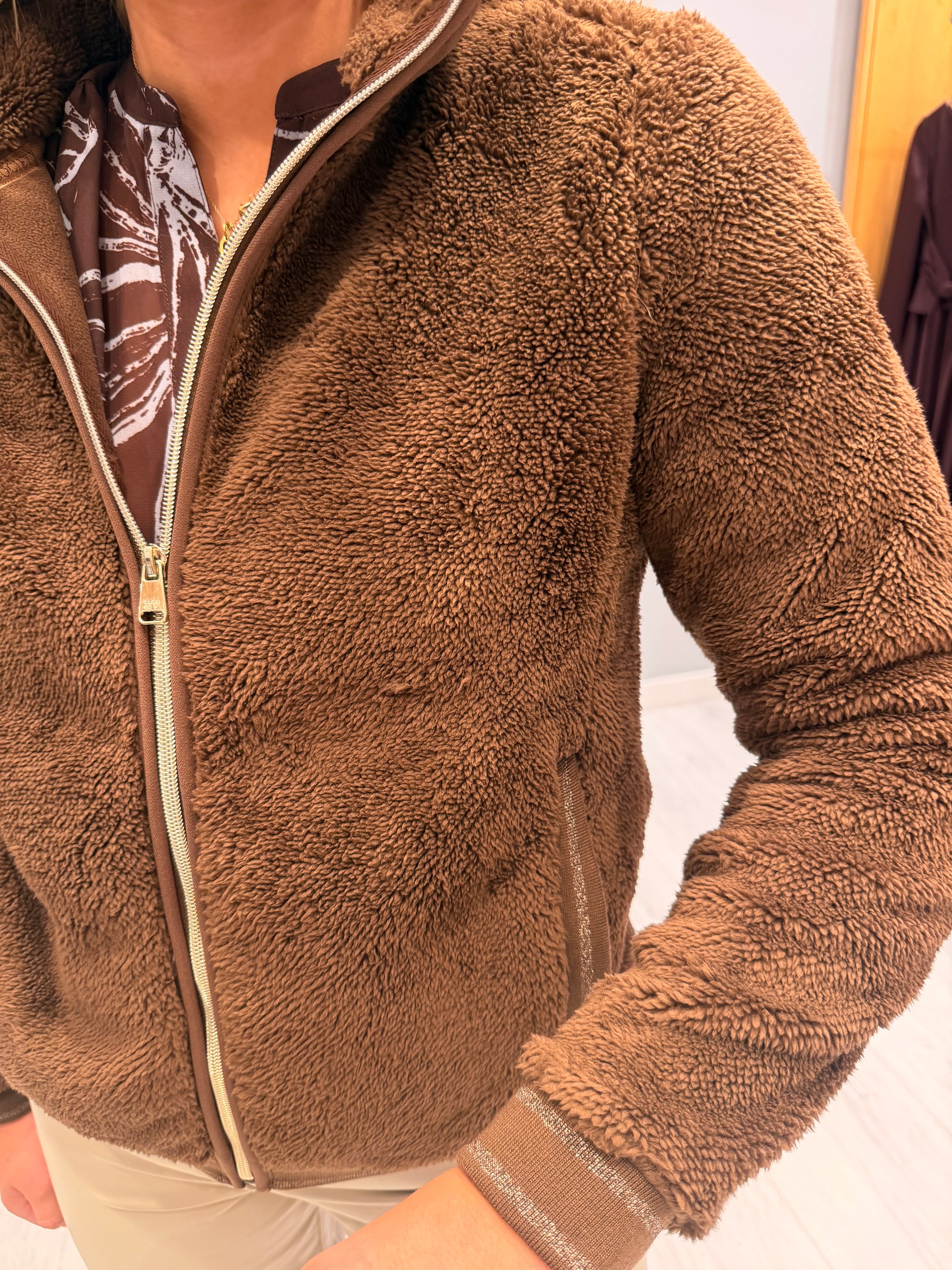 Hv Polo Chocolate Fleece