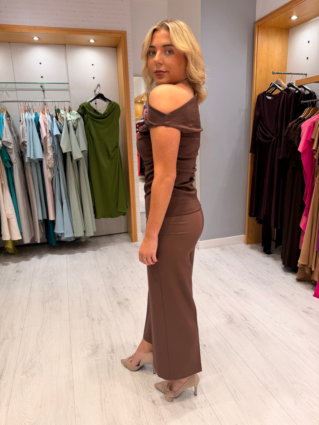 Soaked One Shoulder Ruched Top