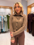 St Tropez Cable Knit Cardigan