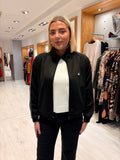 Karen By Simonsen Black Track Jacket