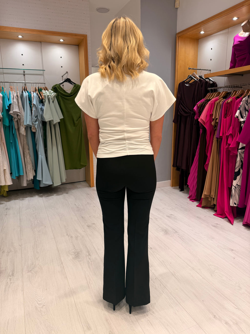 Soaked Corinne Black Straight Leg Pants