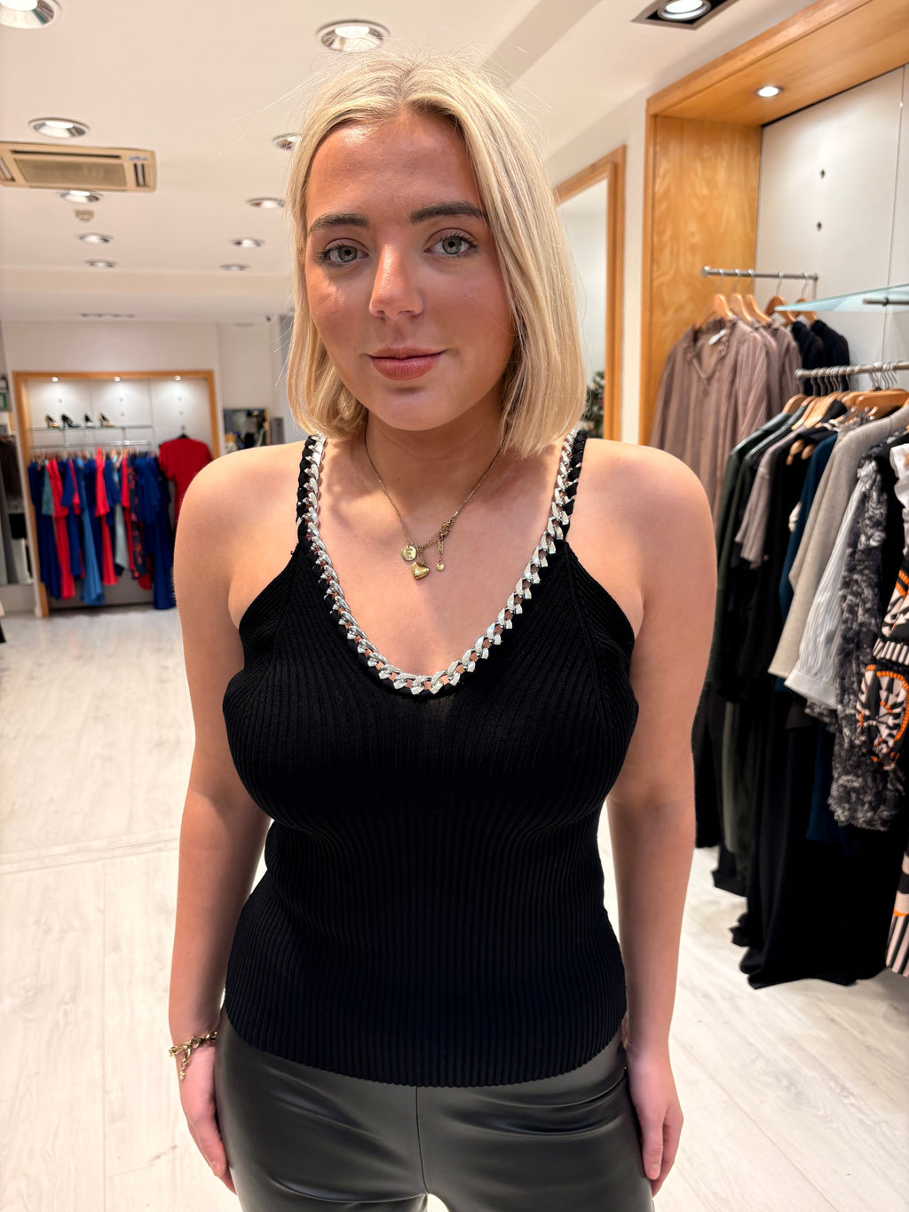 Soaked Ribbed Knit Top