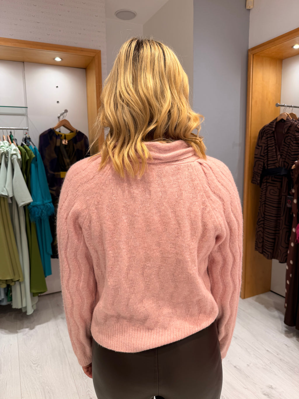 Soaked Tie Knit Jumper