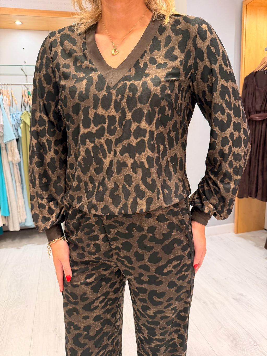 Leopard Print Co-Ord Set