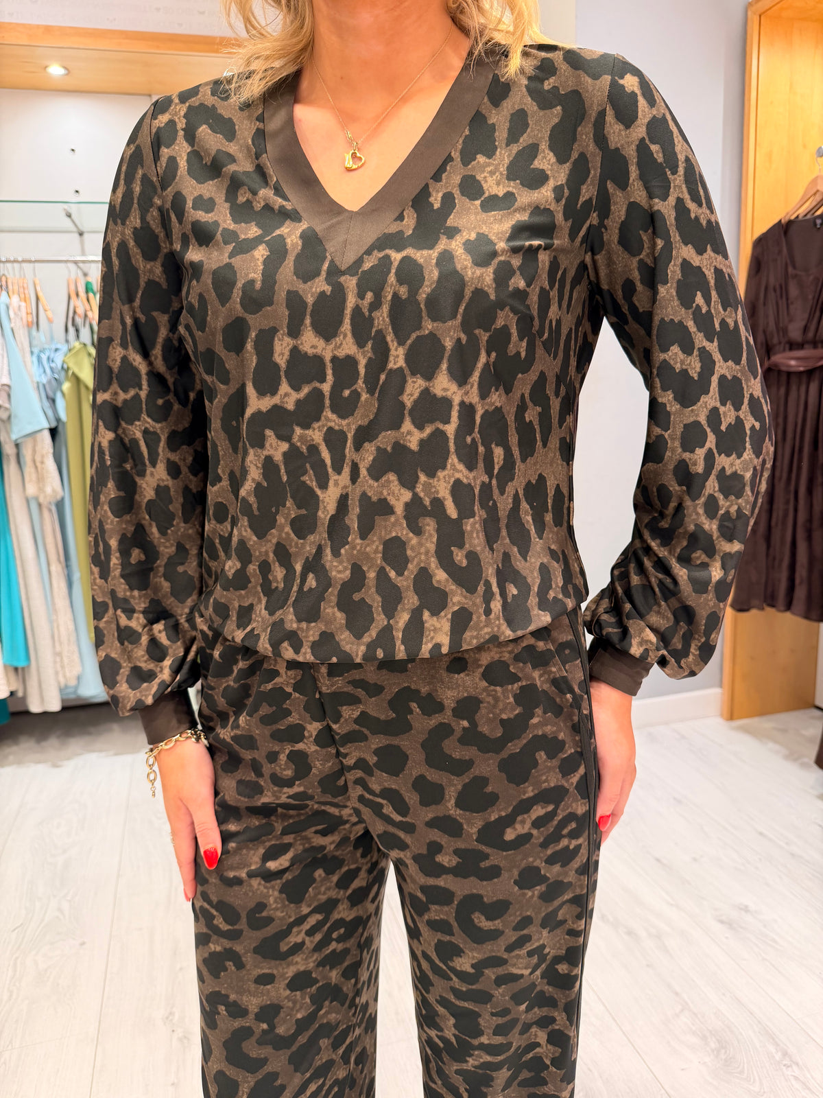 Leopard Print Co-Ord Set