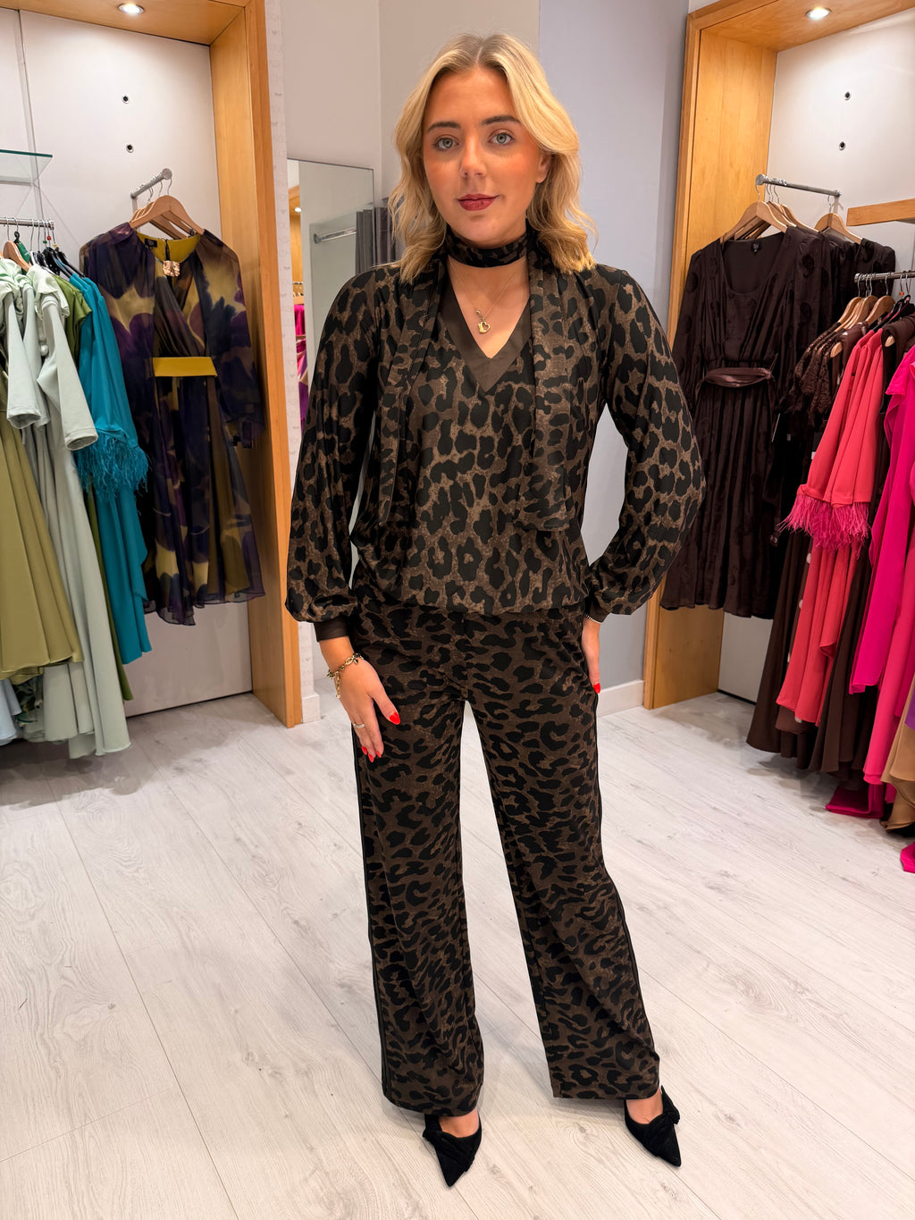 Leopard Print Co-Ord Set