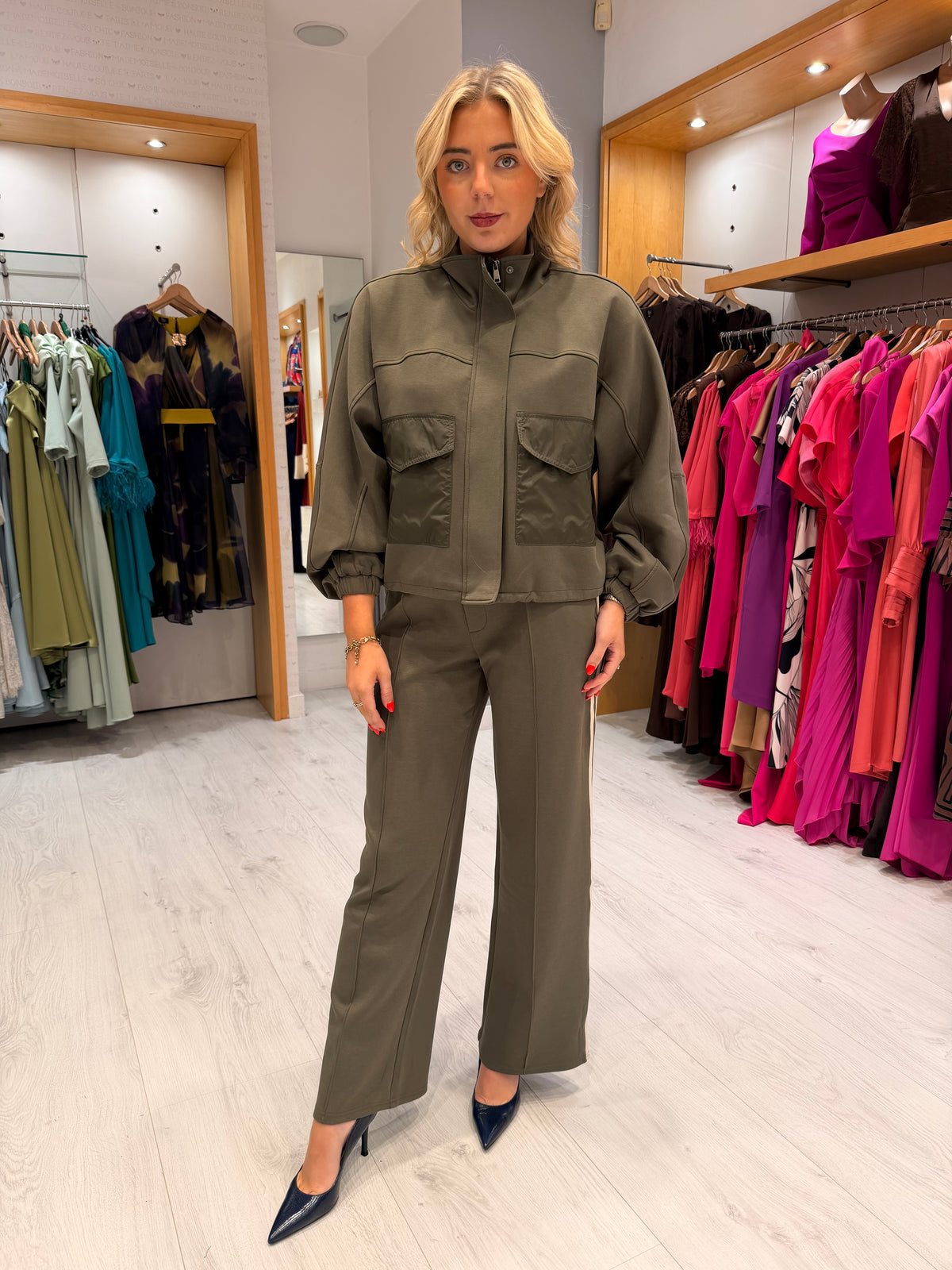 K Design Khaki Trousers