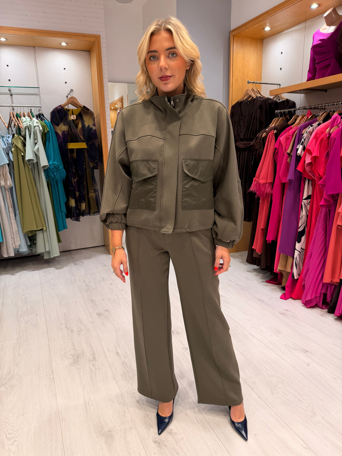 K Design Khaki Trousers