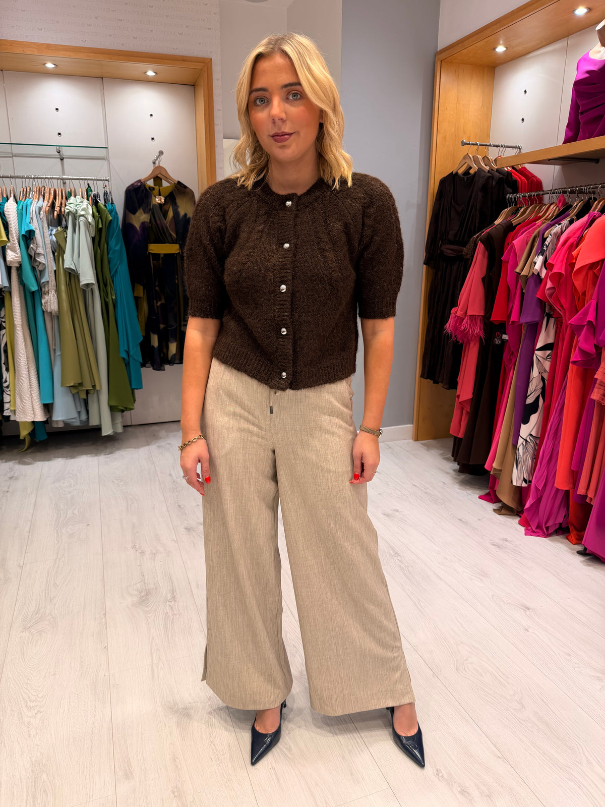 Wide-Leg Trousers