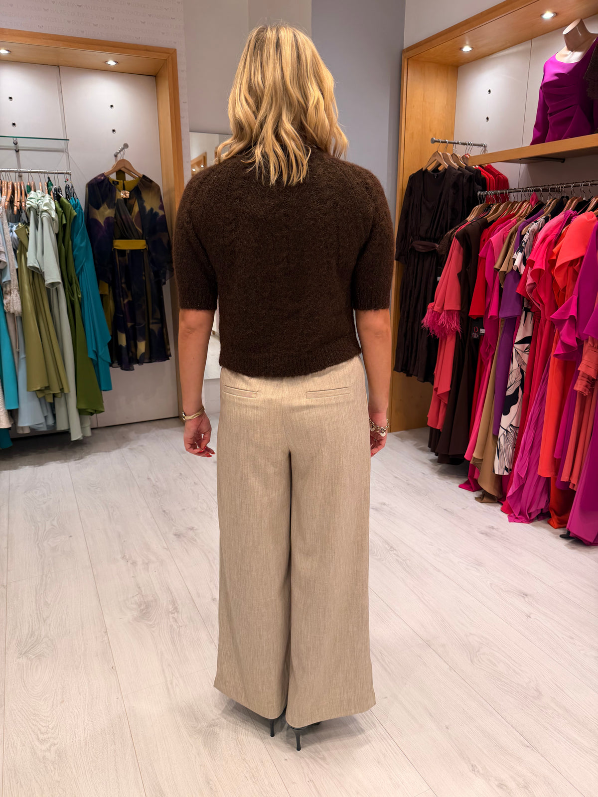 Wide-Leg Trousers