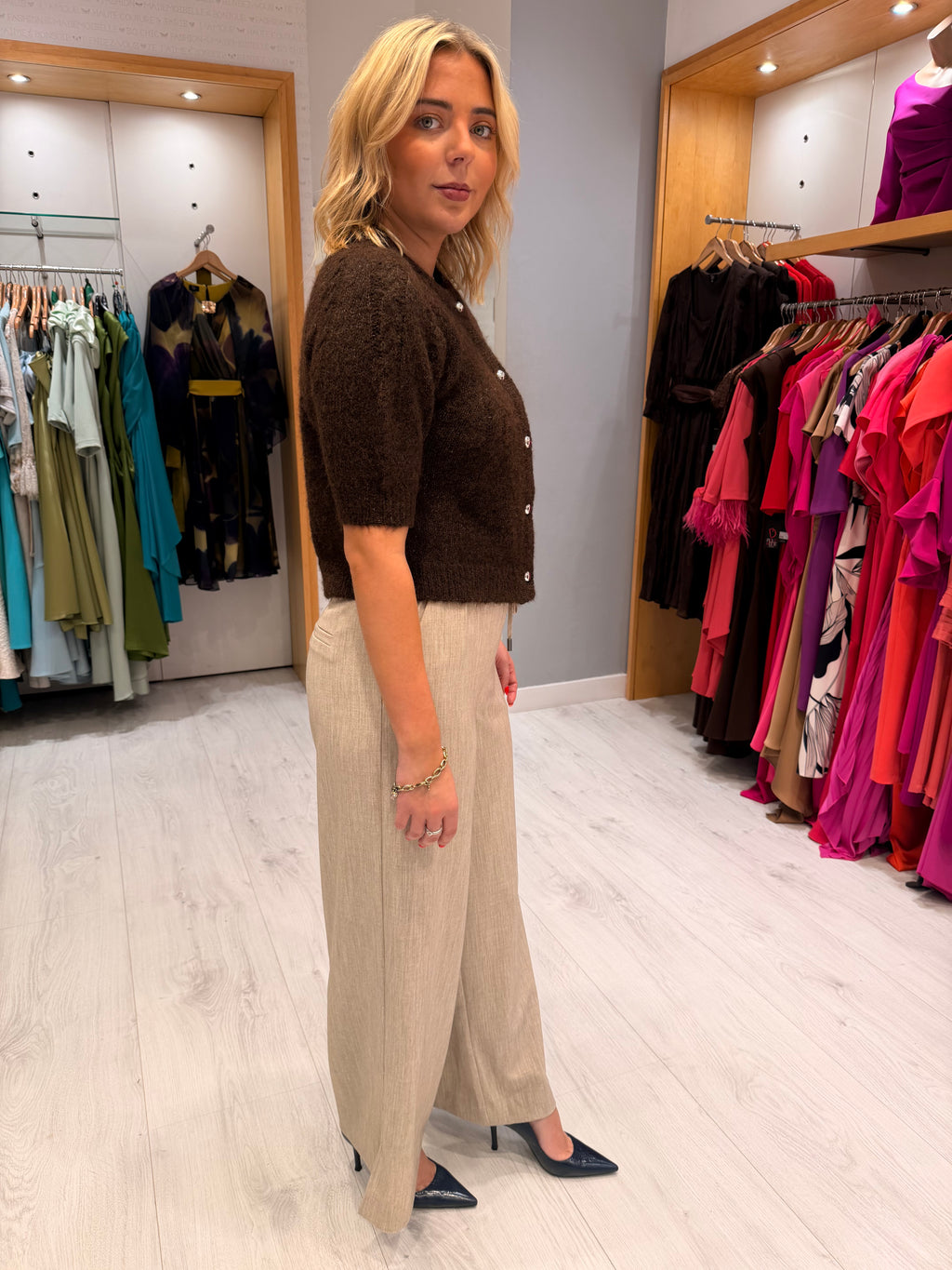 Wide-Leg Trousers