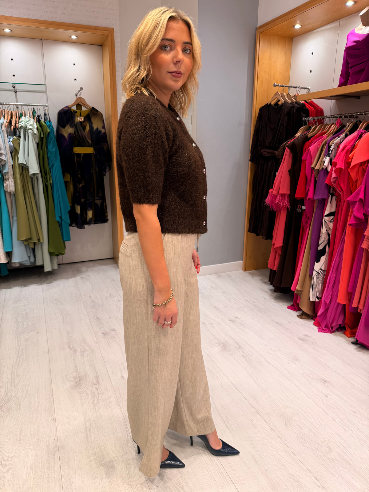 Wide-Leg Trousers