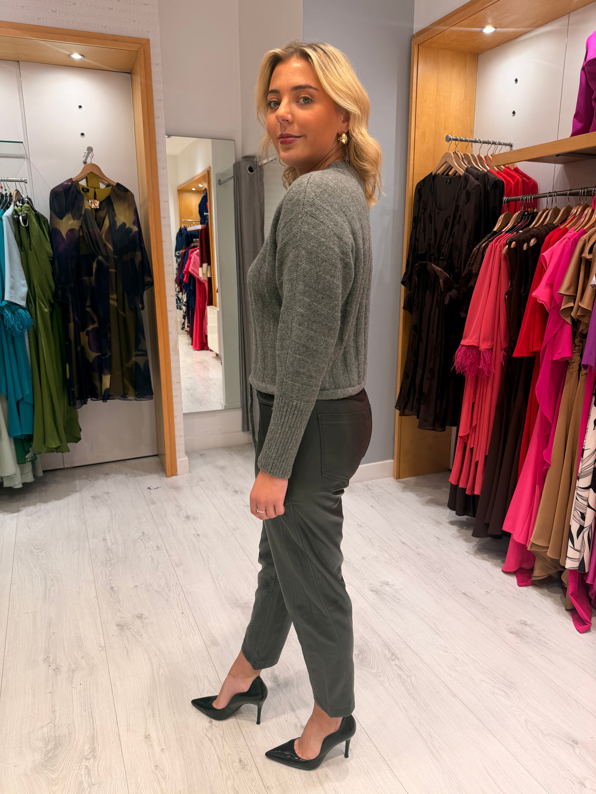 YAYA Grey Knit