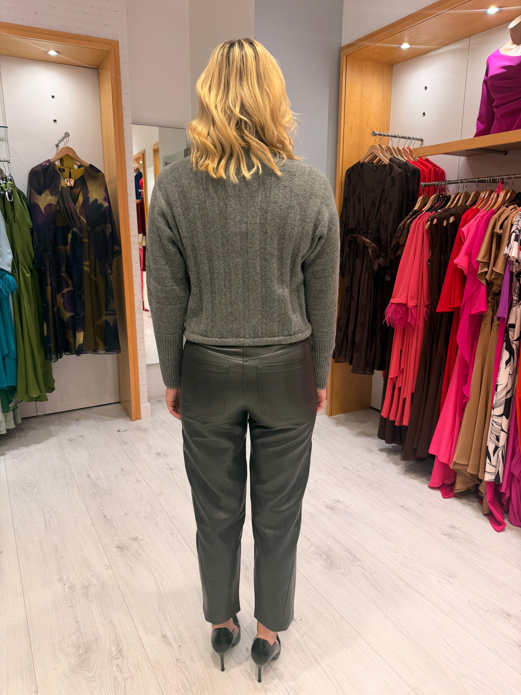 YAYA Grey Knit