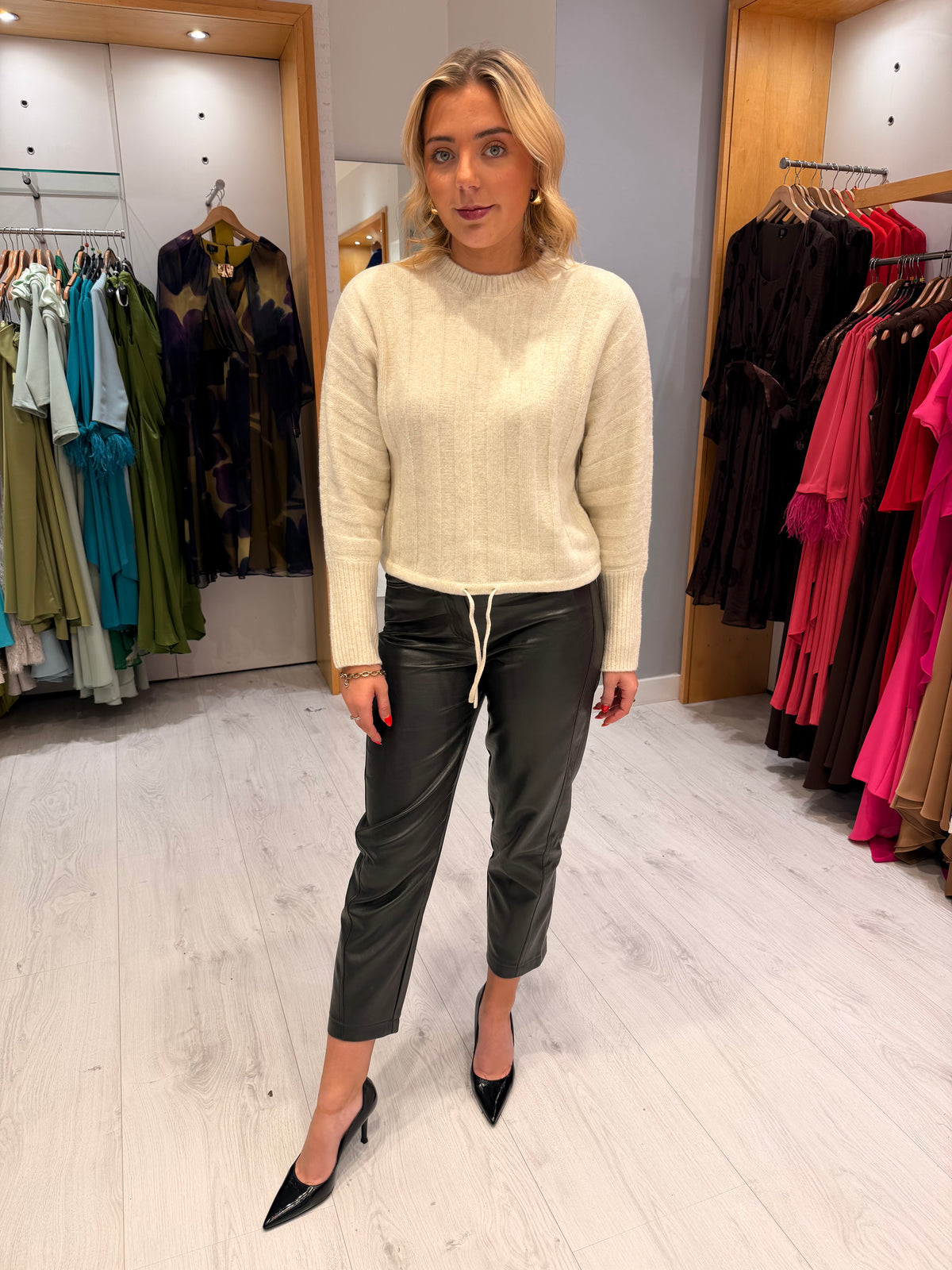 Yaya Cream Knit
