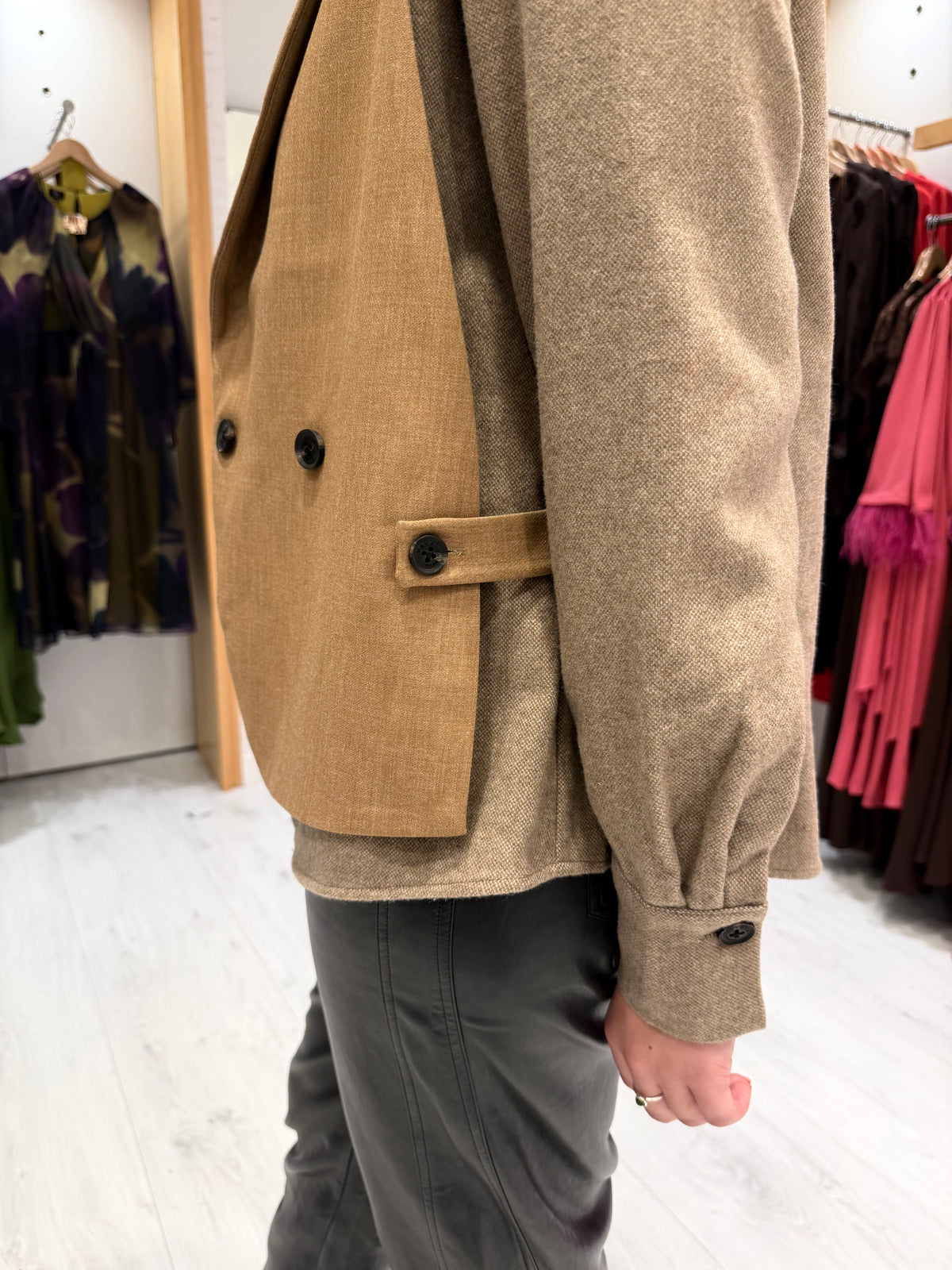 Yaya Beige Blazer