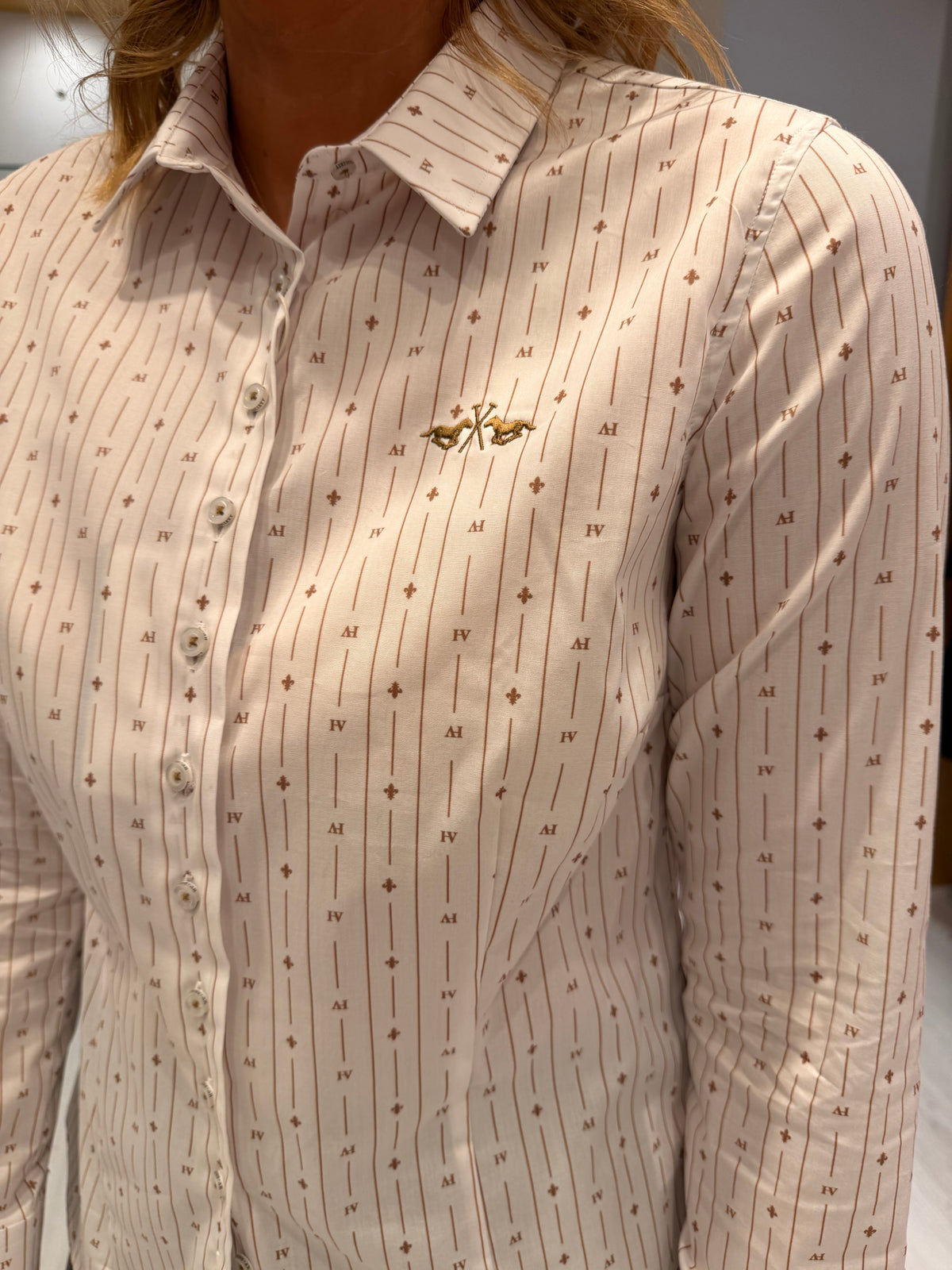 HV Polo White Shirt