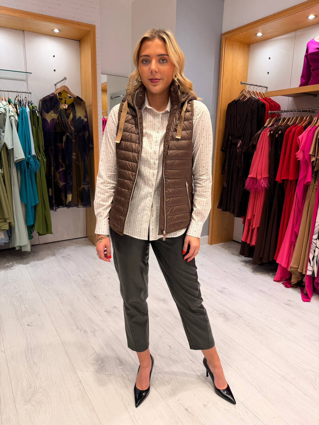 HV Polo Brown Gilet