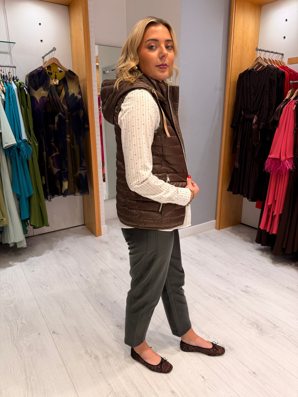 HV Polo Brown Gilet