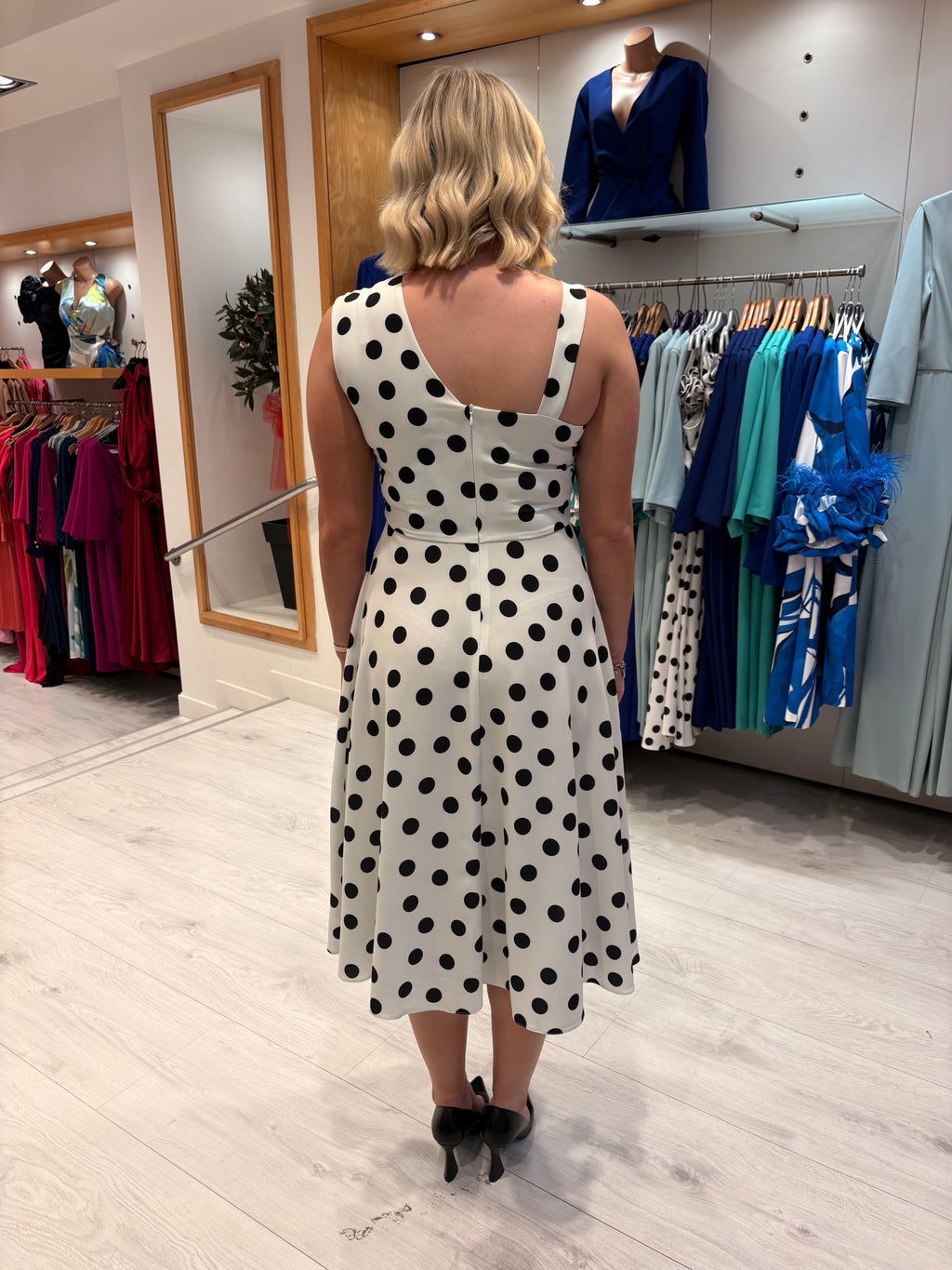 Casting Polka Dot Dress