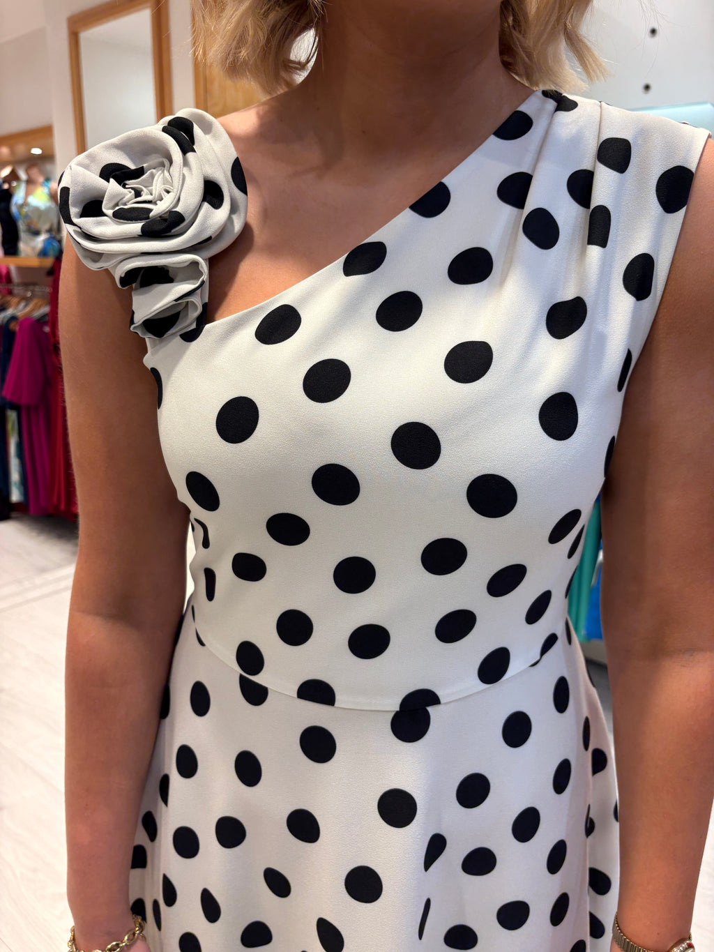 Casting Polka Dot Dress