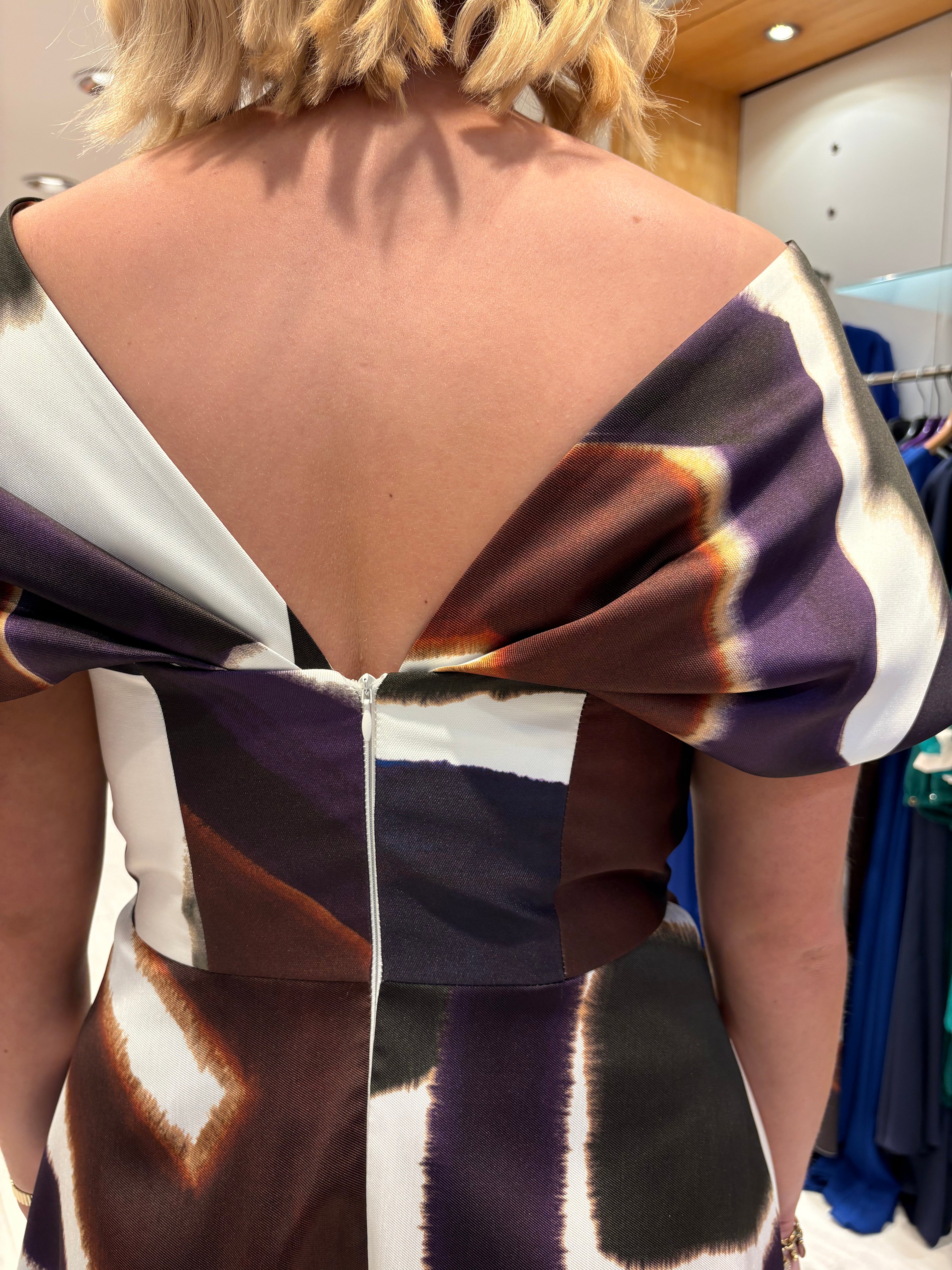 Carla Ruiz Off The Shoulder Dress