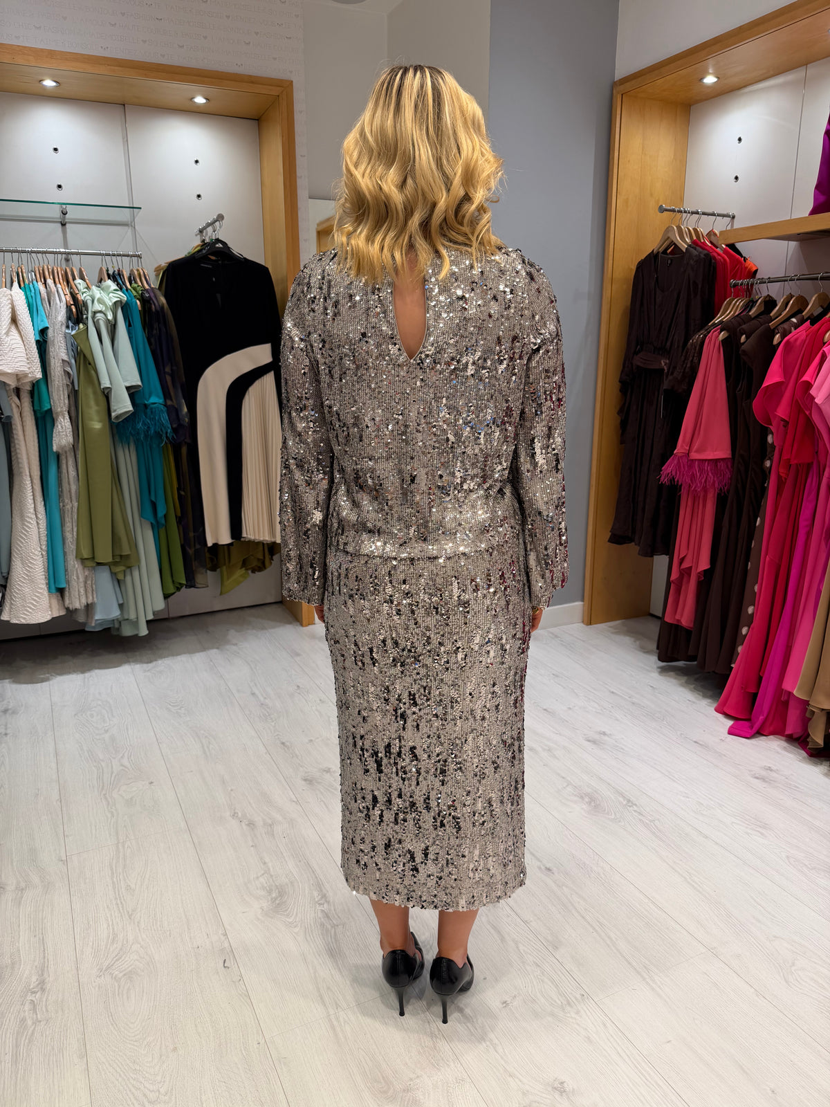 St Tropez Sequin Skirt