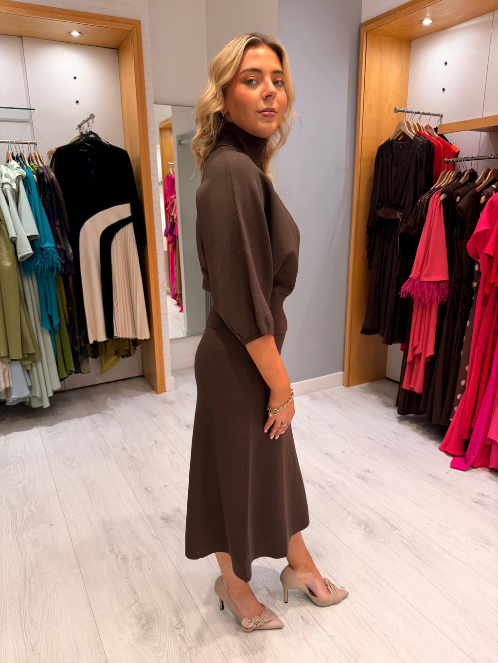Saint Tropez Brown Co-Ord